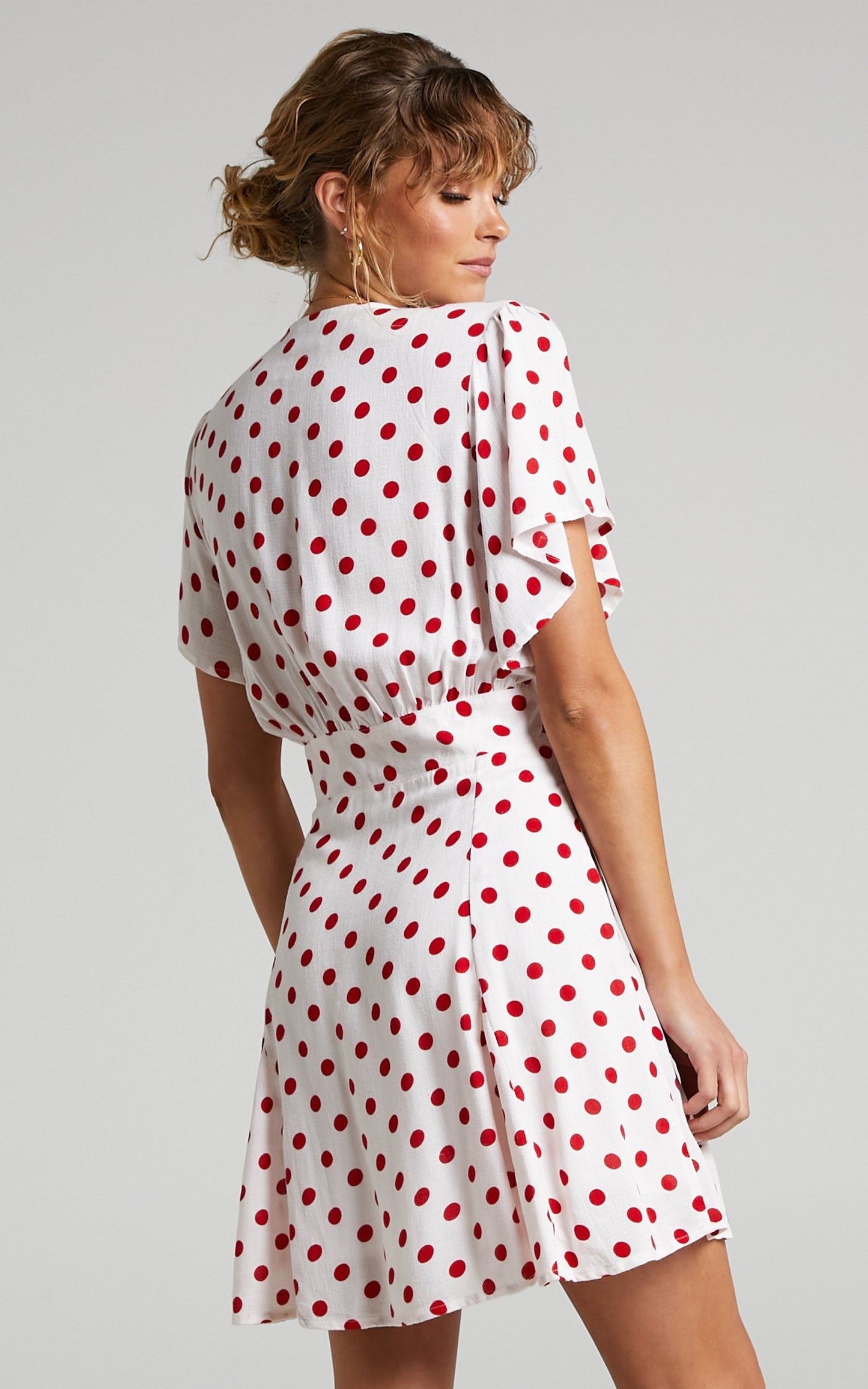 Rue Stiic - Leslie Mini Dress in Elle Polka Dot