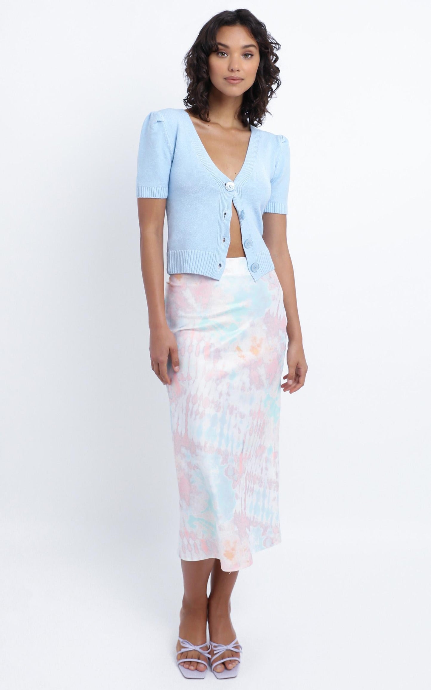 Chamberlain Skirt in Pink Tie Dye