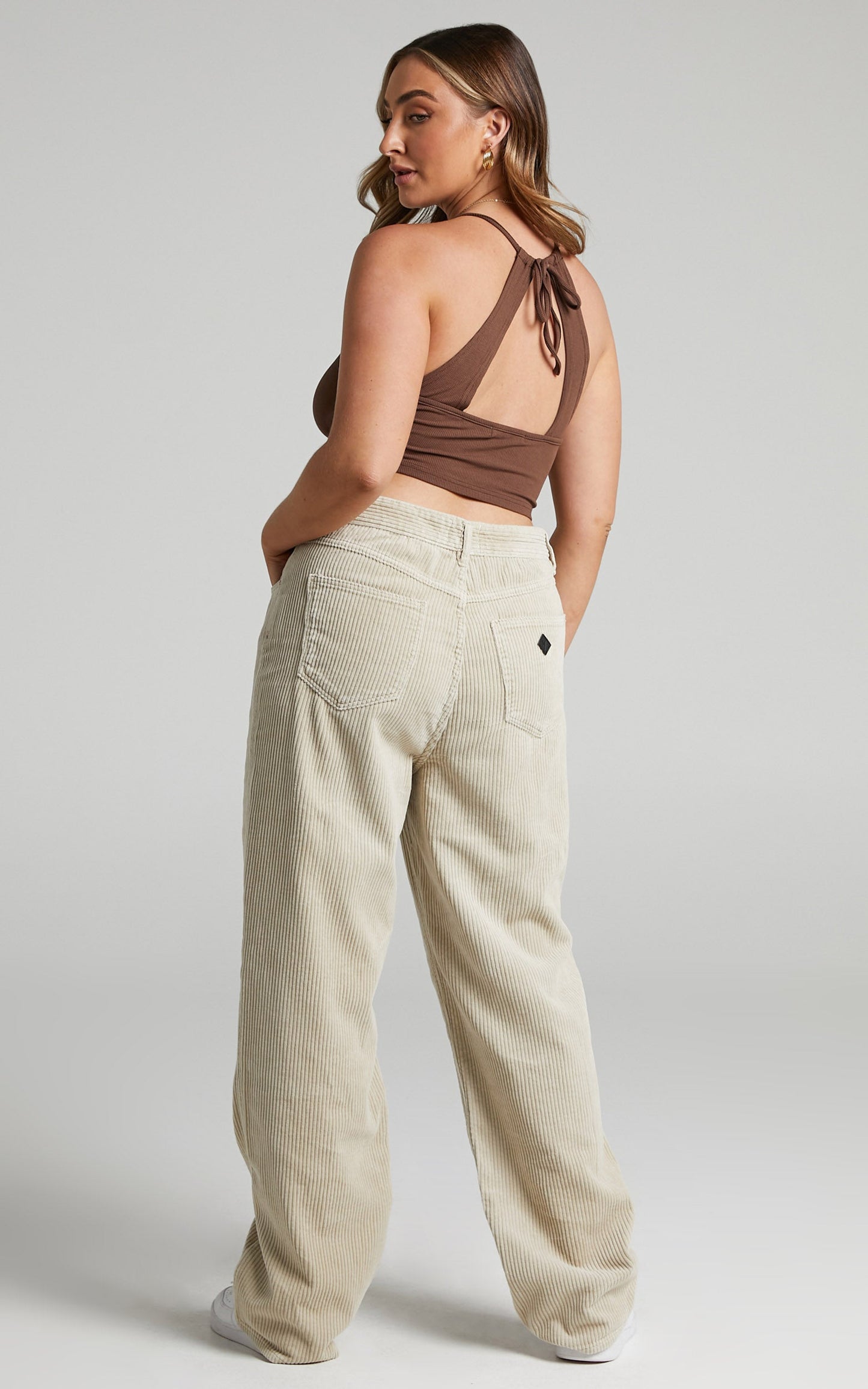 Abrand - A Slouch Jean in Sand Cord