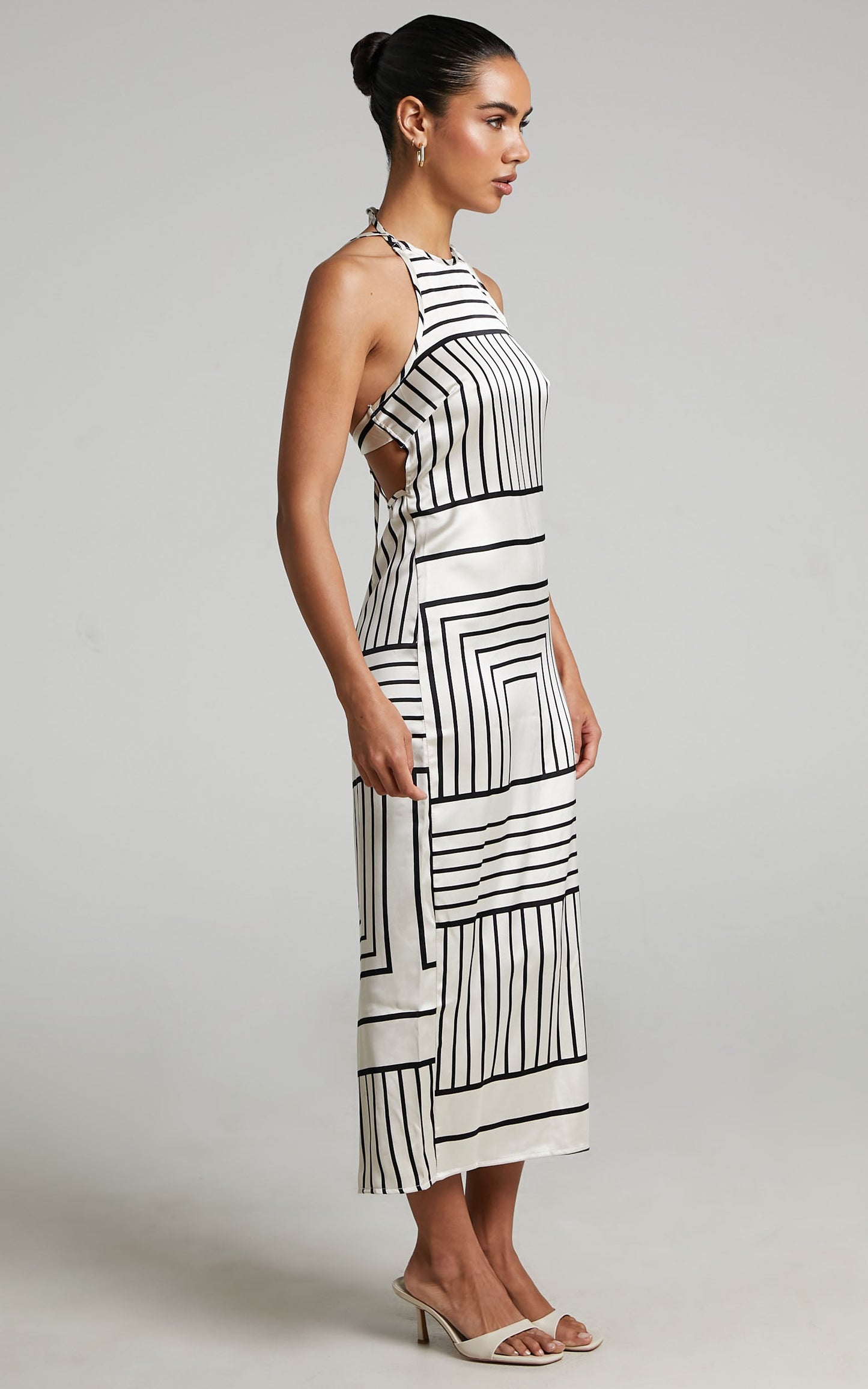 4th & Reckless - Jeanne Dress in abstract satin