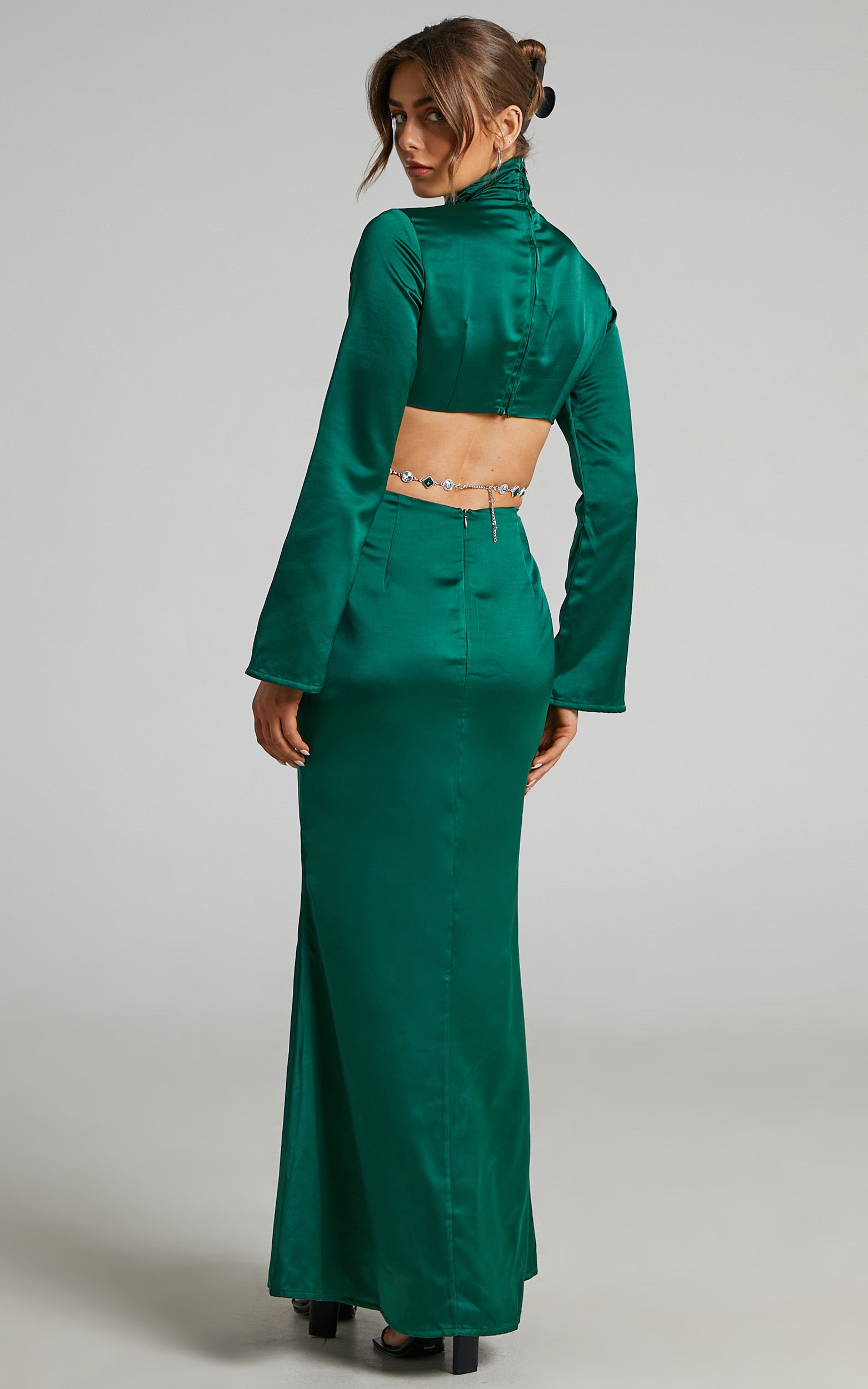 ATOIR - THE LIBERTY DRESS in ivy