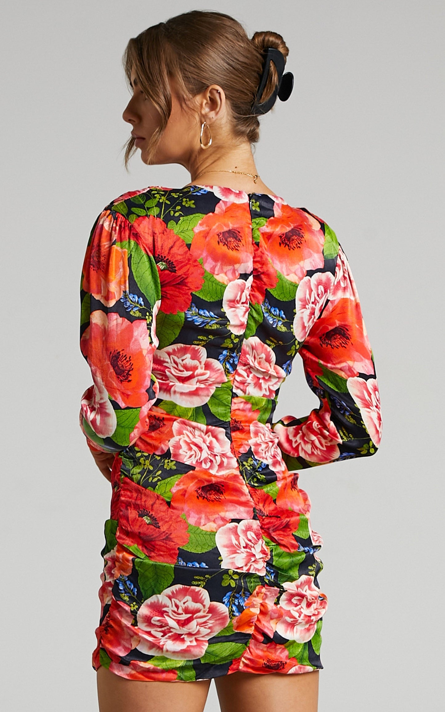 ATOIR - THE STAR DRESS in SCARLET ROSE