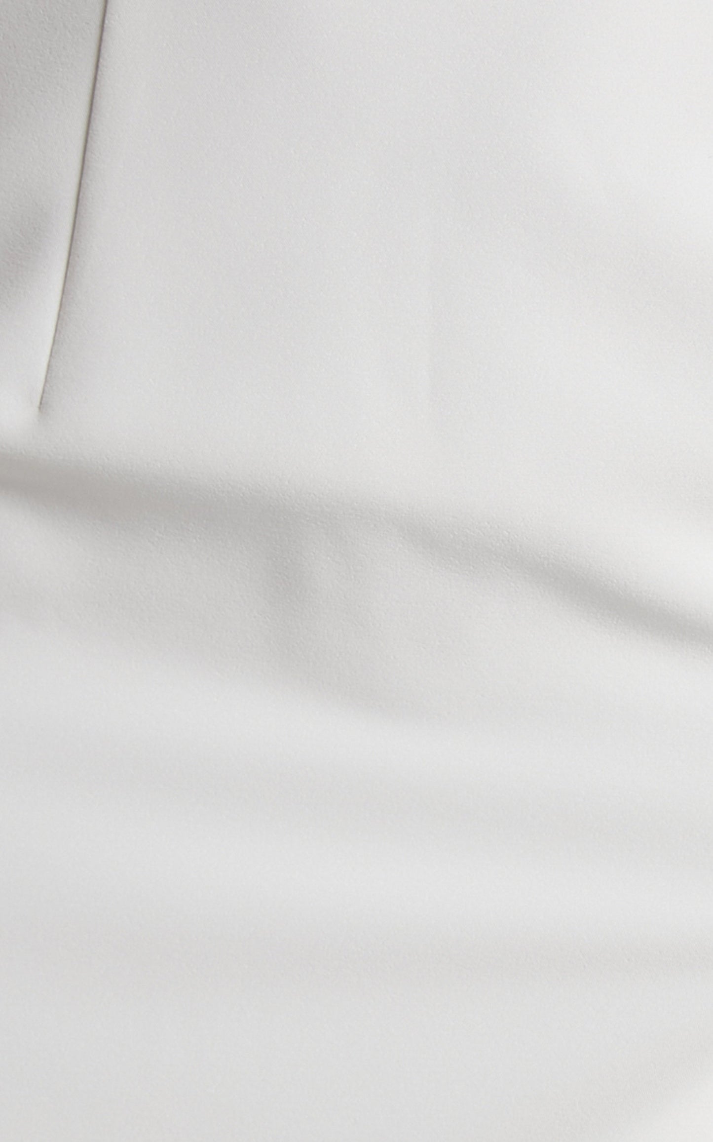 Bonne Mini Skirt - Side Split Skirt in White