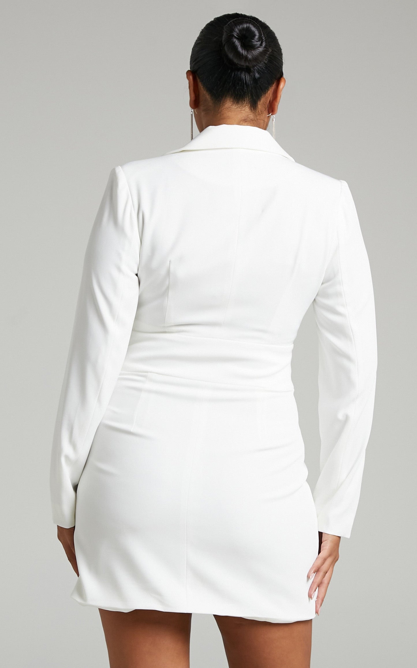 Runaway The Label - Balia Blazer Dress in White
