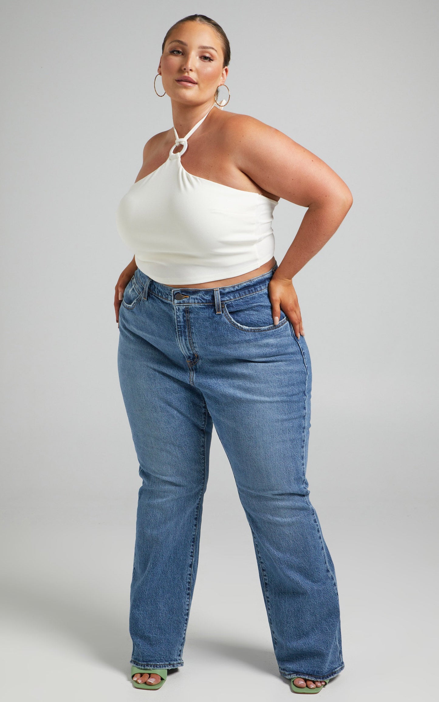 Levi's Curve - 70s High Flare Jean in Sonoma Walks
