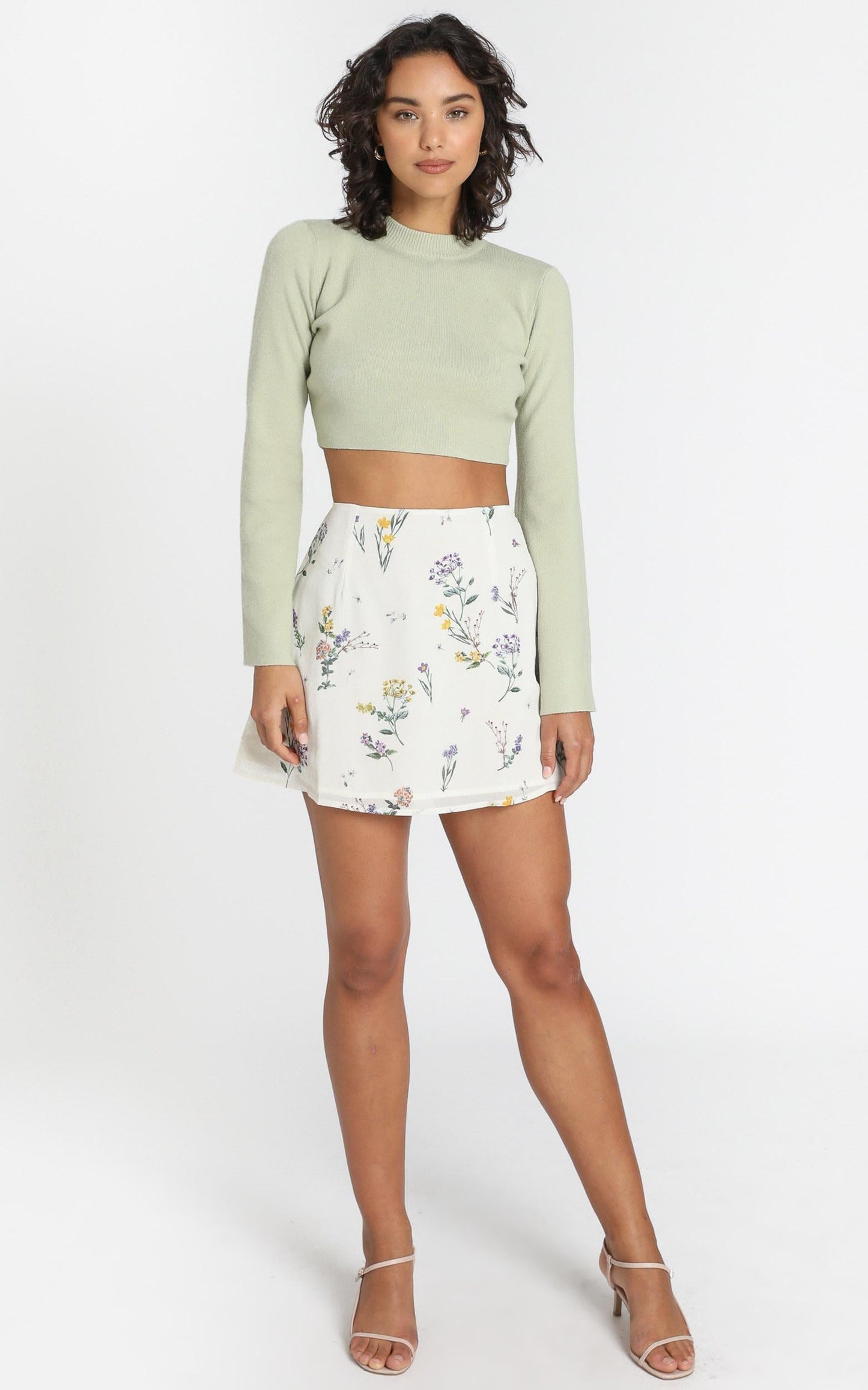 Only Offer Skirt in Botanical Floral