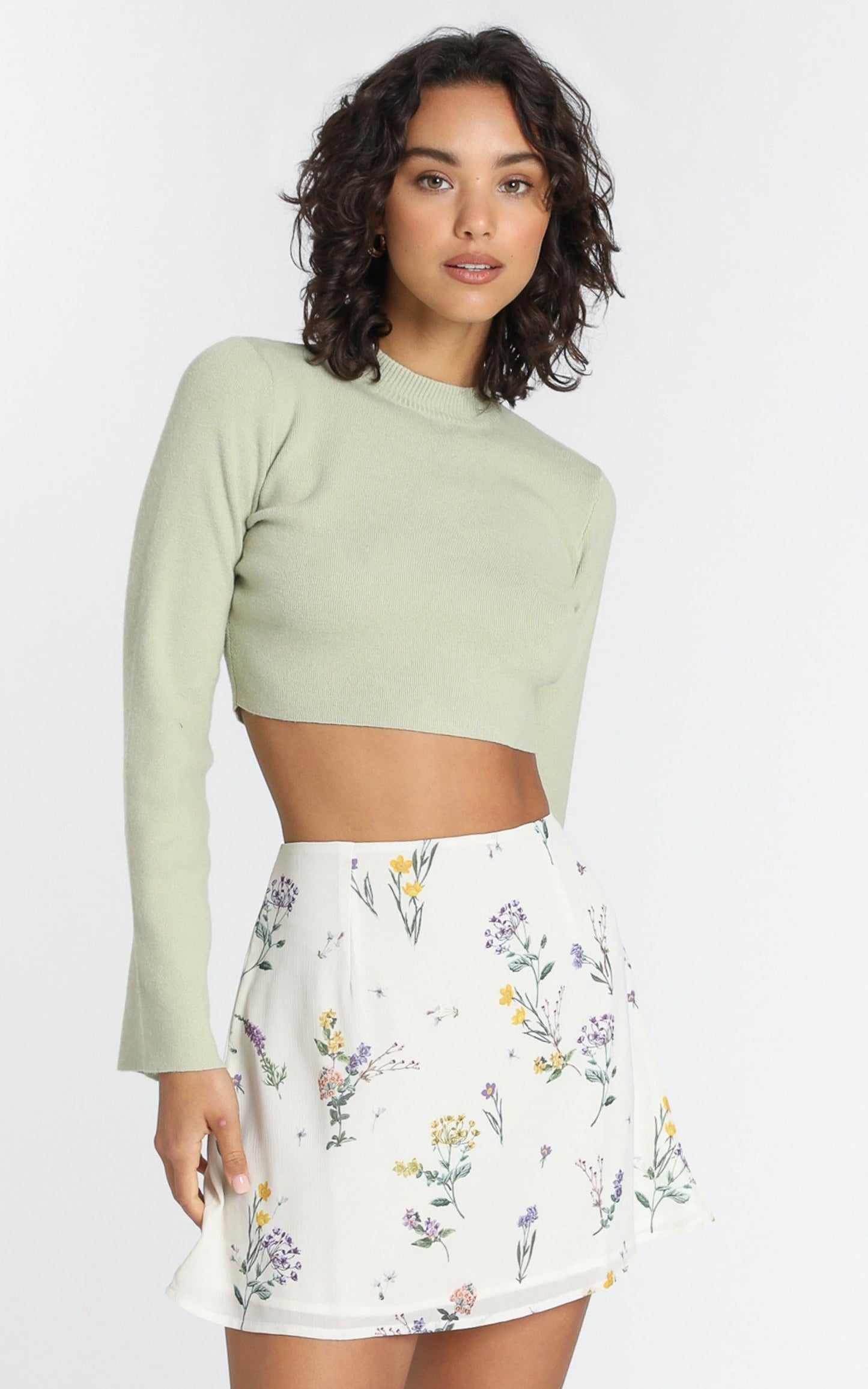 Only Offer Skirt in Botanical Floral