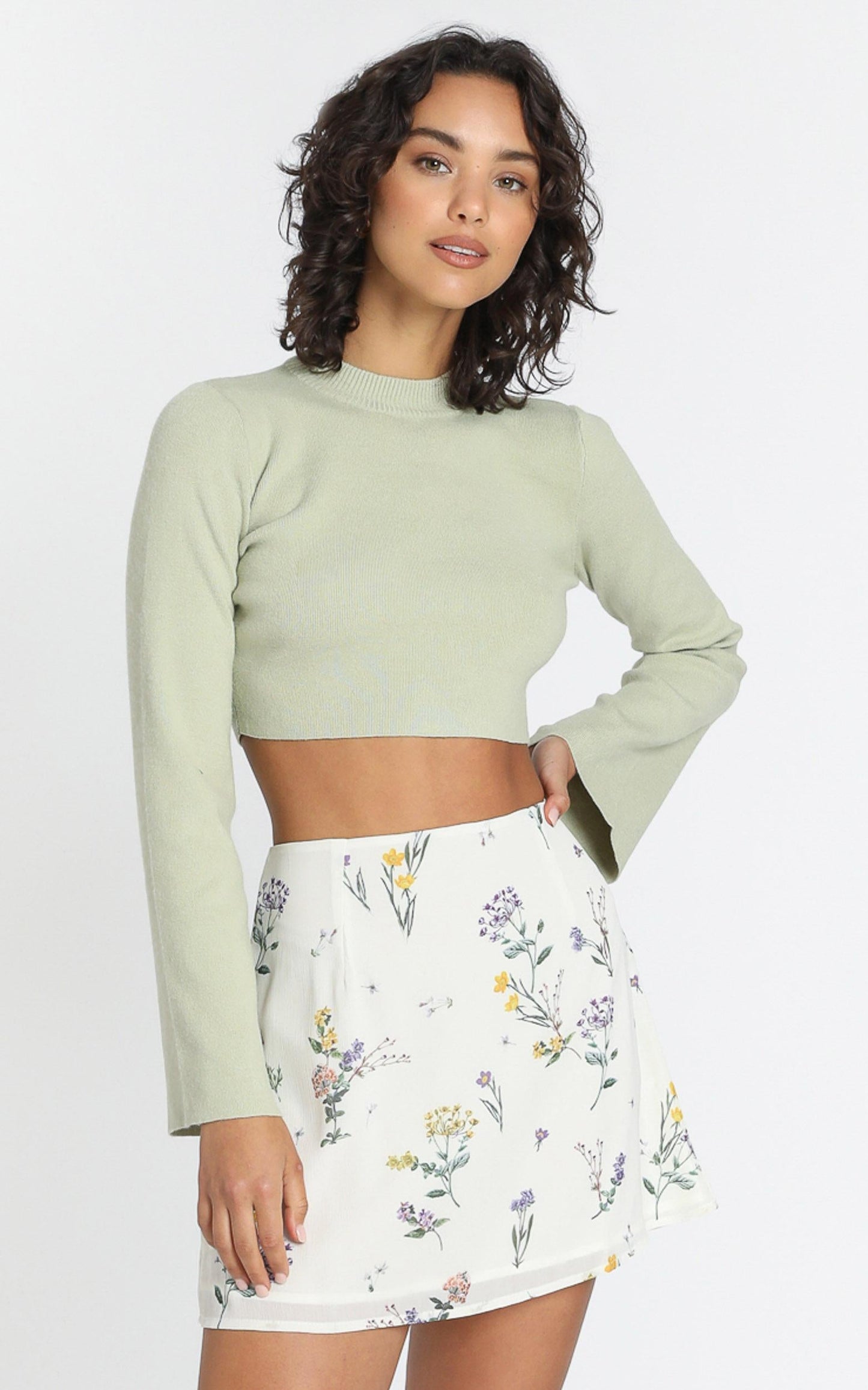 Only Offer Skirt in Botanical Floral