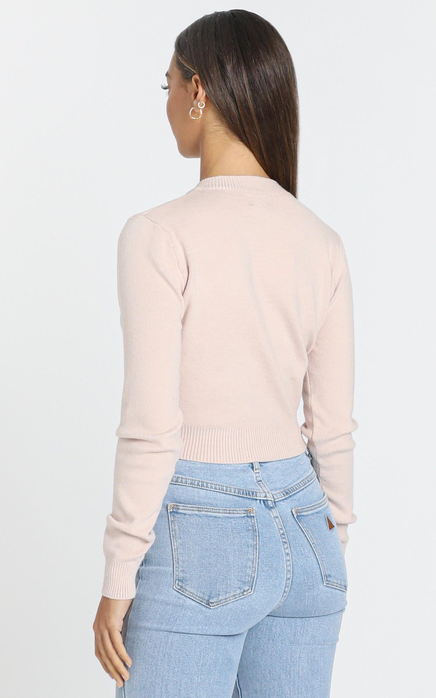 Izzy Knit Top in Beige
