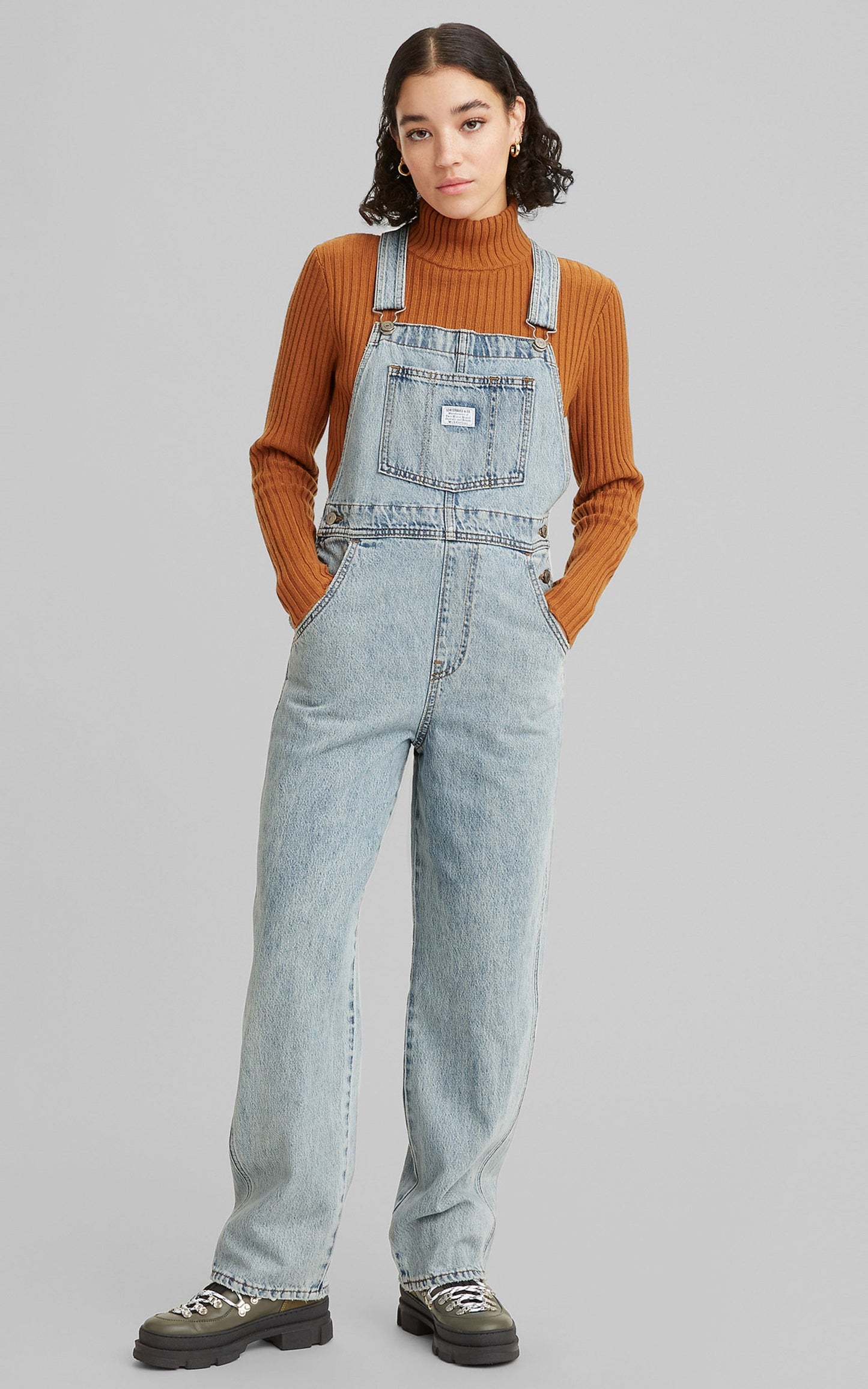 Levi's - Vintage Denim Overalls in NO STONE UNTURNED