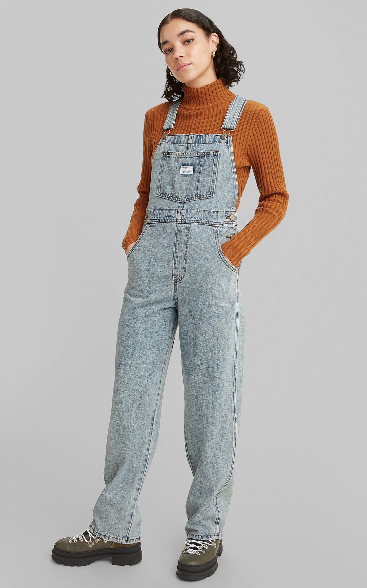 Levi's - Vintage Denim Overalls in NO STONE UNTURNED