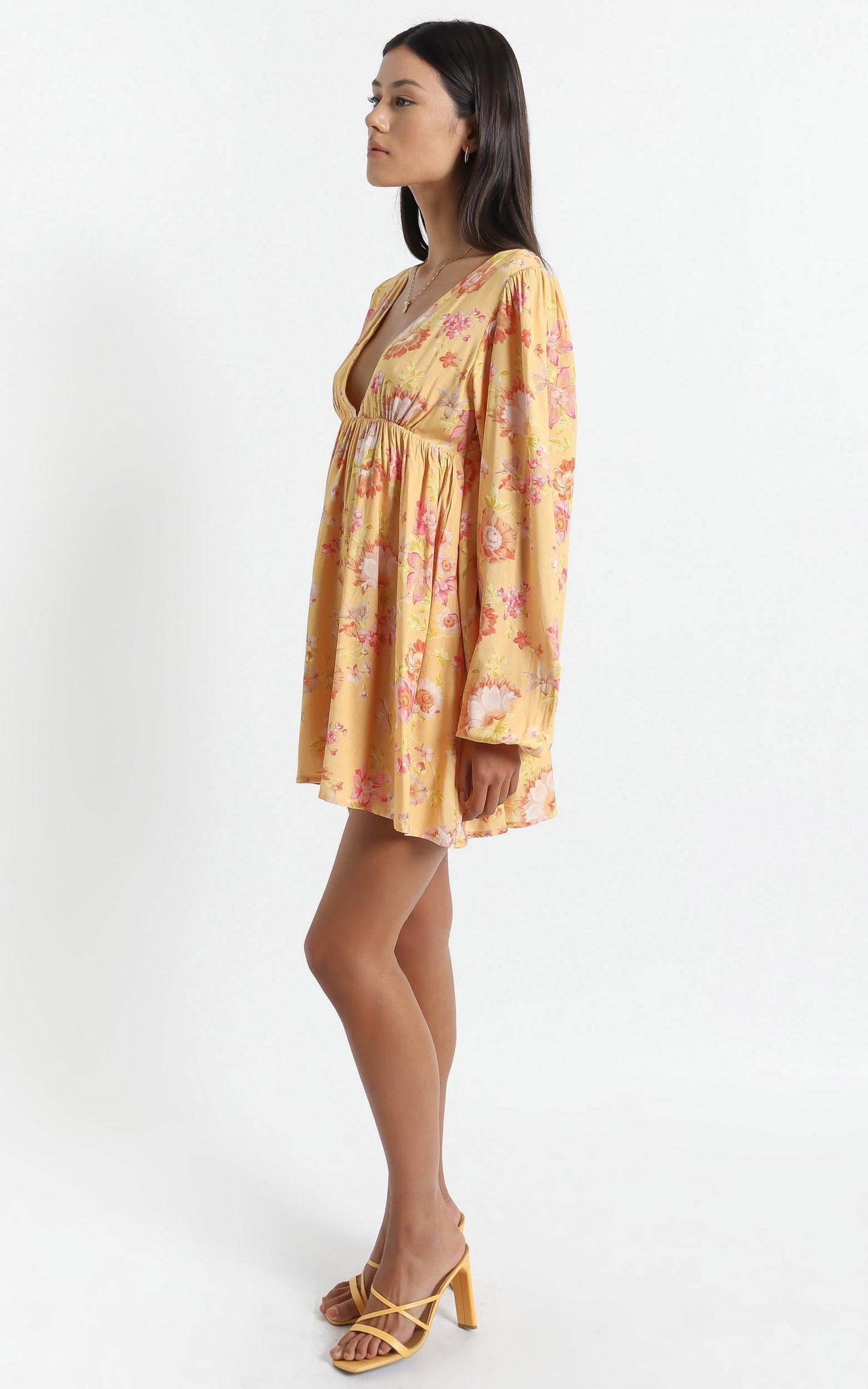 Kari Dress in Tuscan Spring