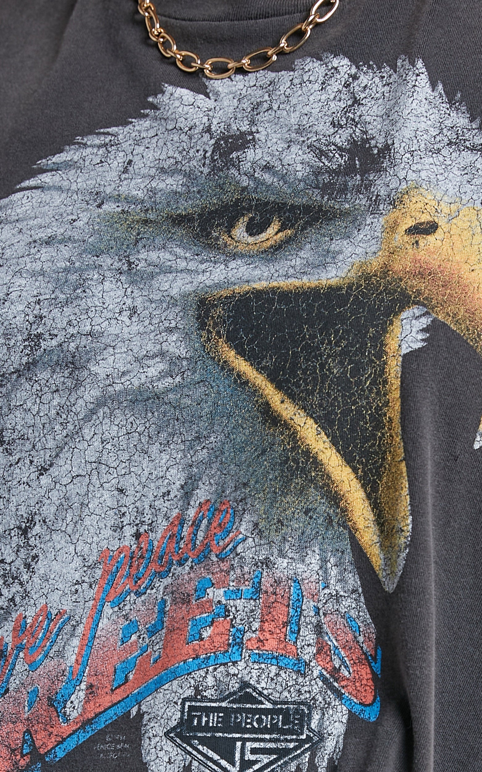 The People Vs - Eagle Legend Helena Tank in Vintage Black