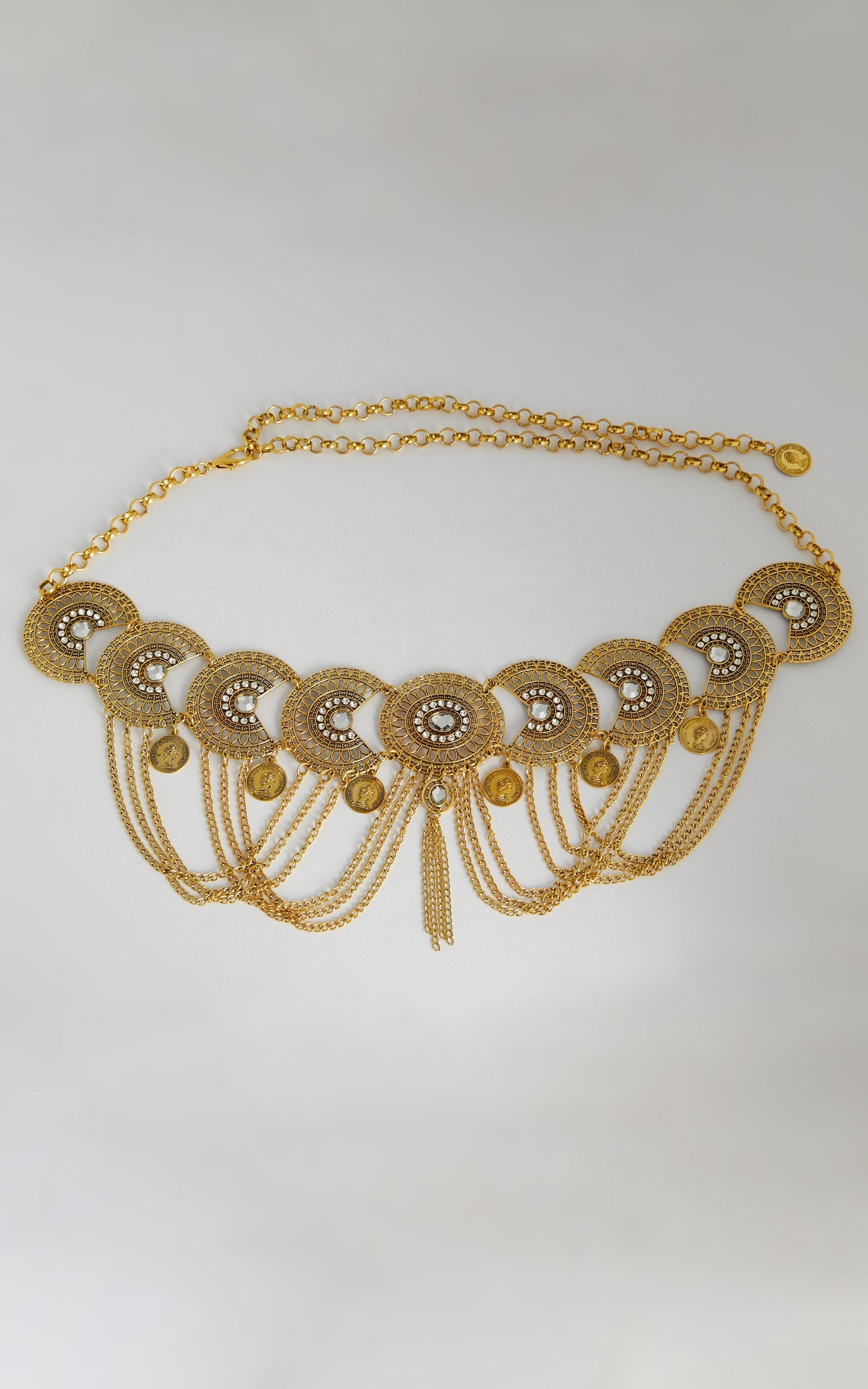 Ulrica Belt in Gold