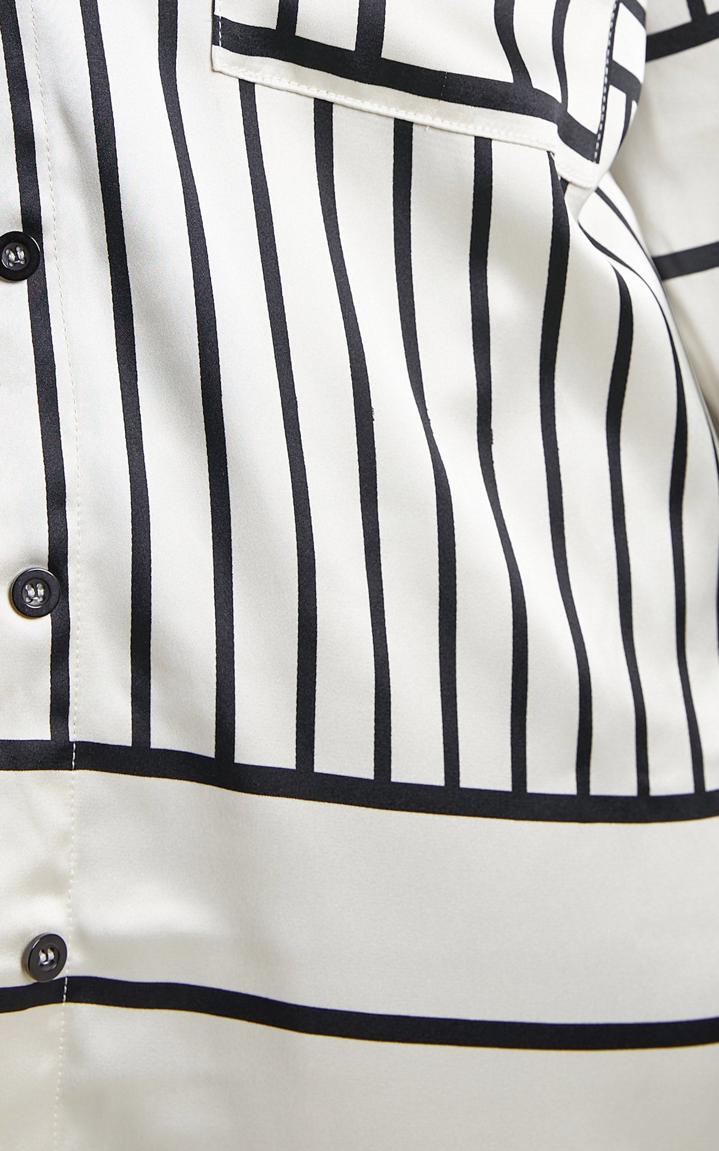 4th & Reckless - Norma Shirt in Abstract satin