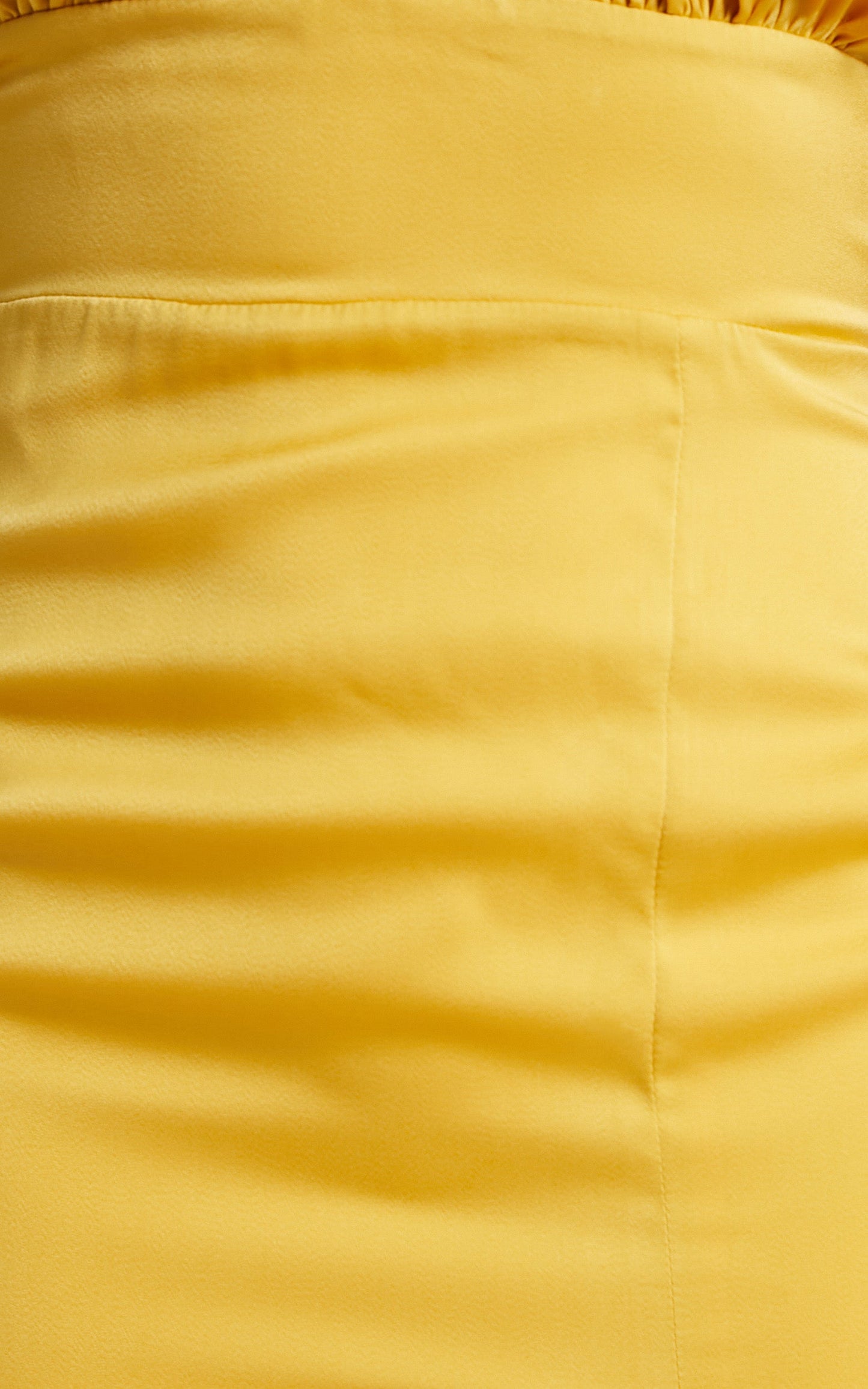 Erienne Midi Dress - Open Back Halter Dress in Yellow