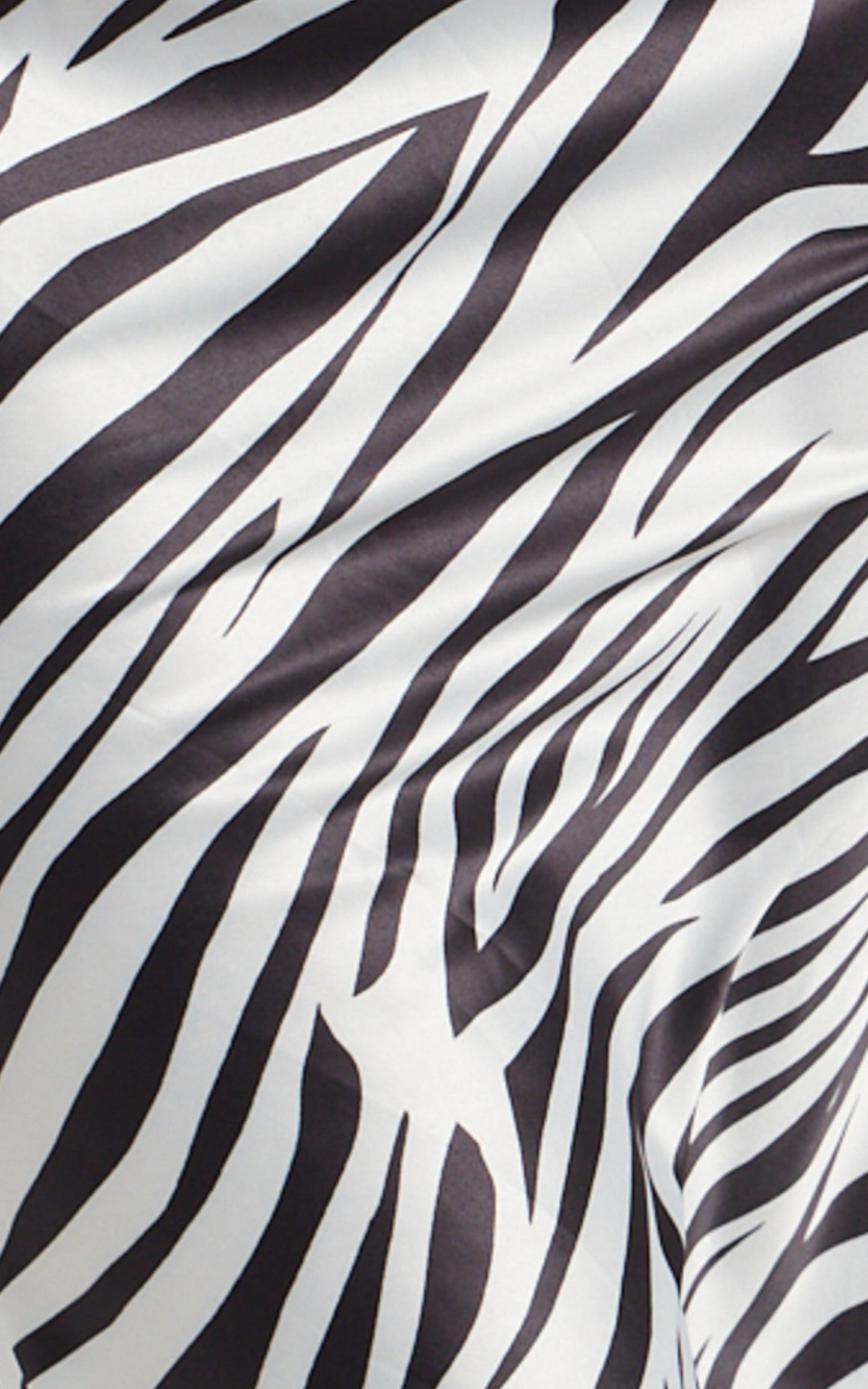 Rowena Midi Slip Dress in Zebra Print