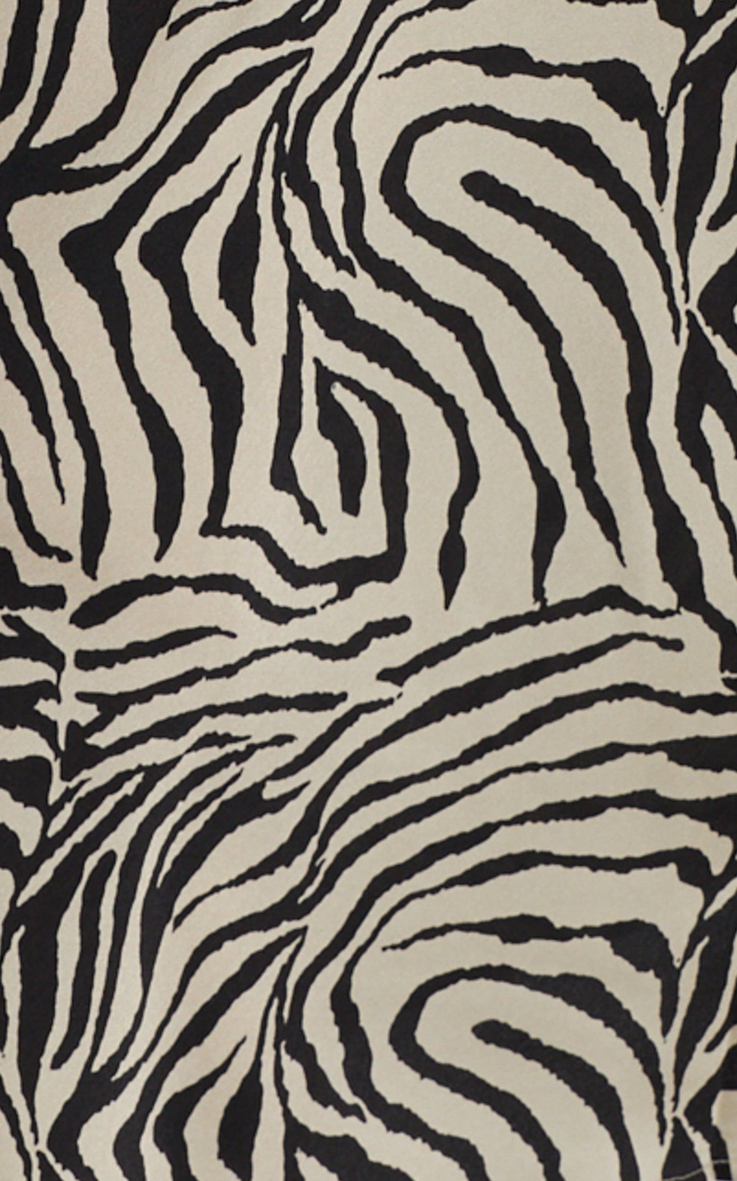 Trecia Wrap Midi Skirt in Zebra Print
