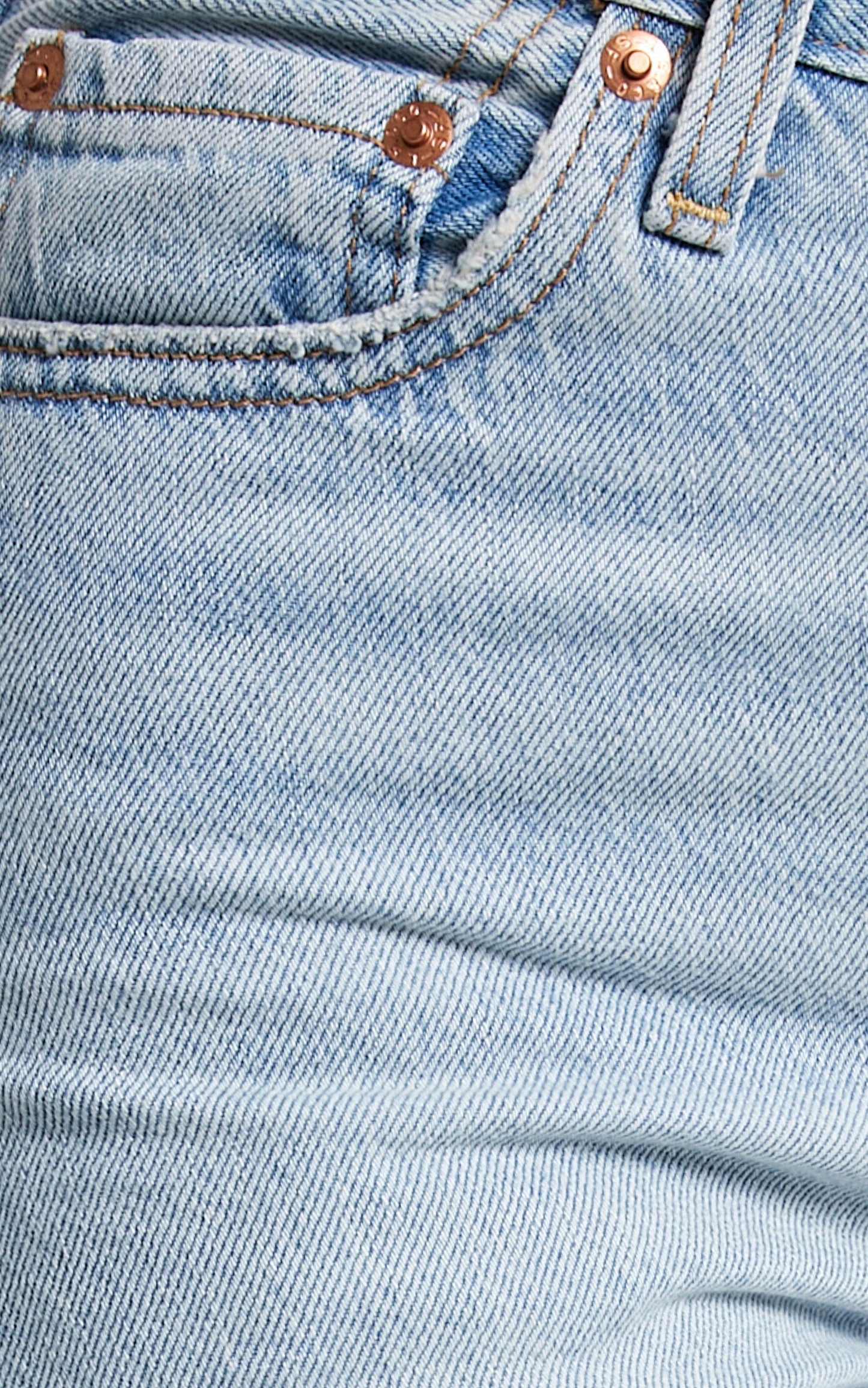 Levi's - Ribcage Straight Jean in Middle Road