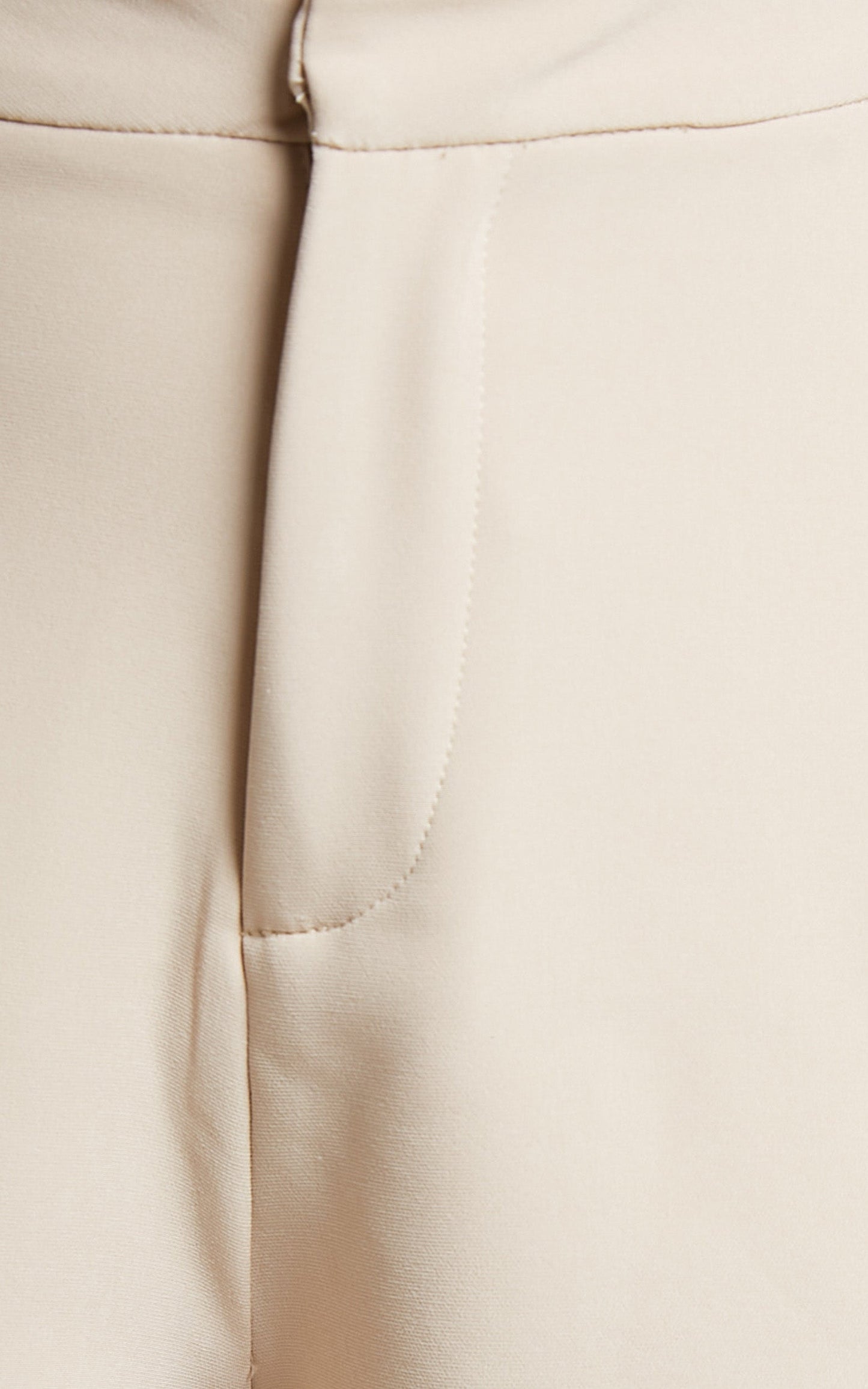 Parthena Pants - High Waisted Wide Leg Pants in Cream