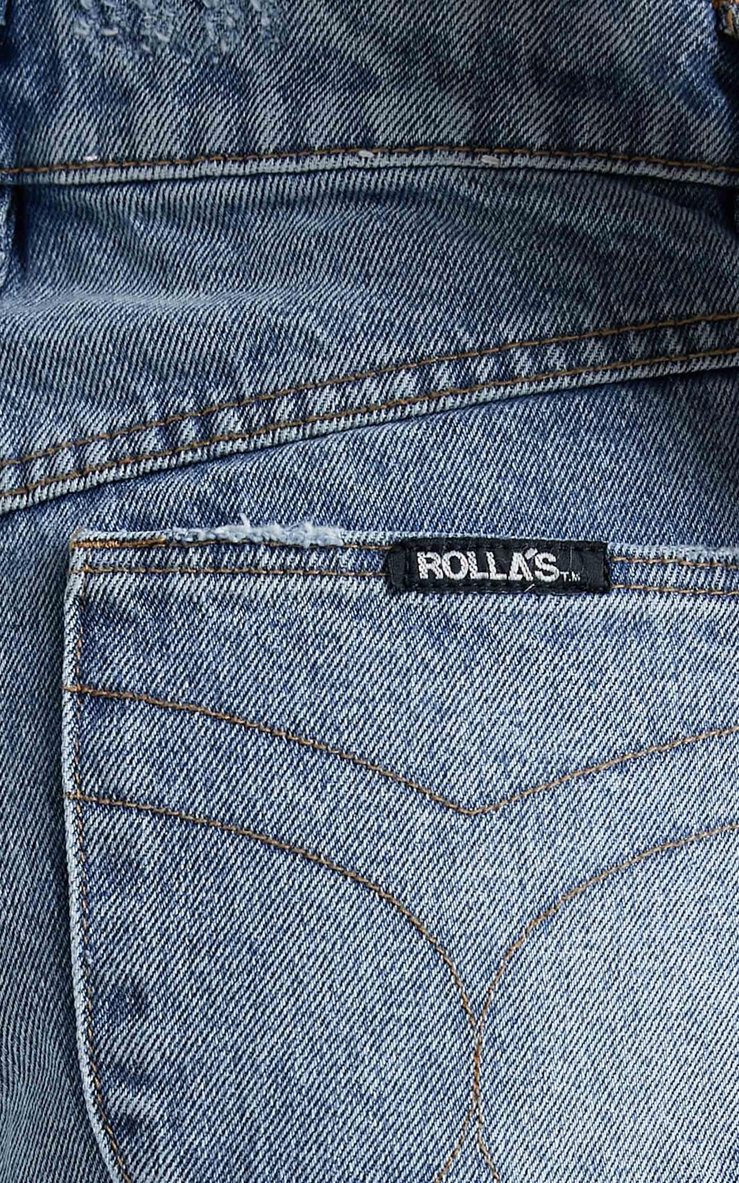 Rolla's - Classic Straight Jean in 90s Blue