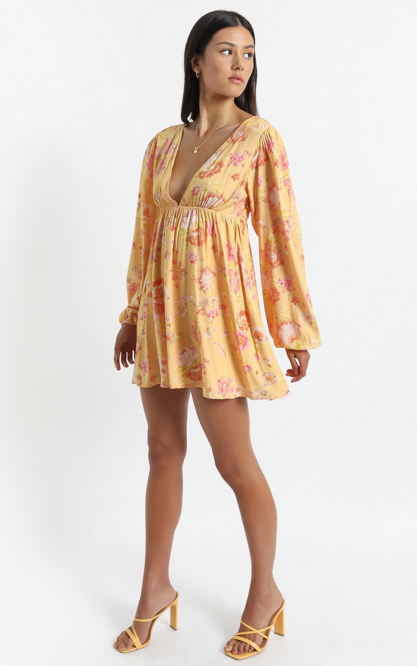 Kari Dress in Tuscan Spring