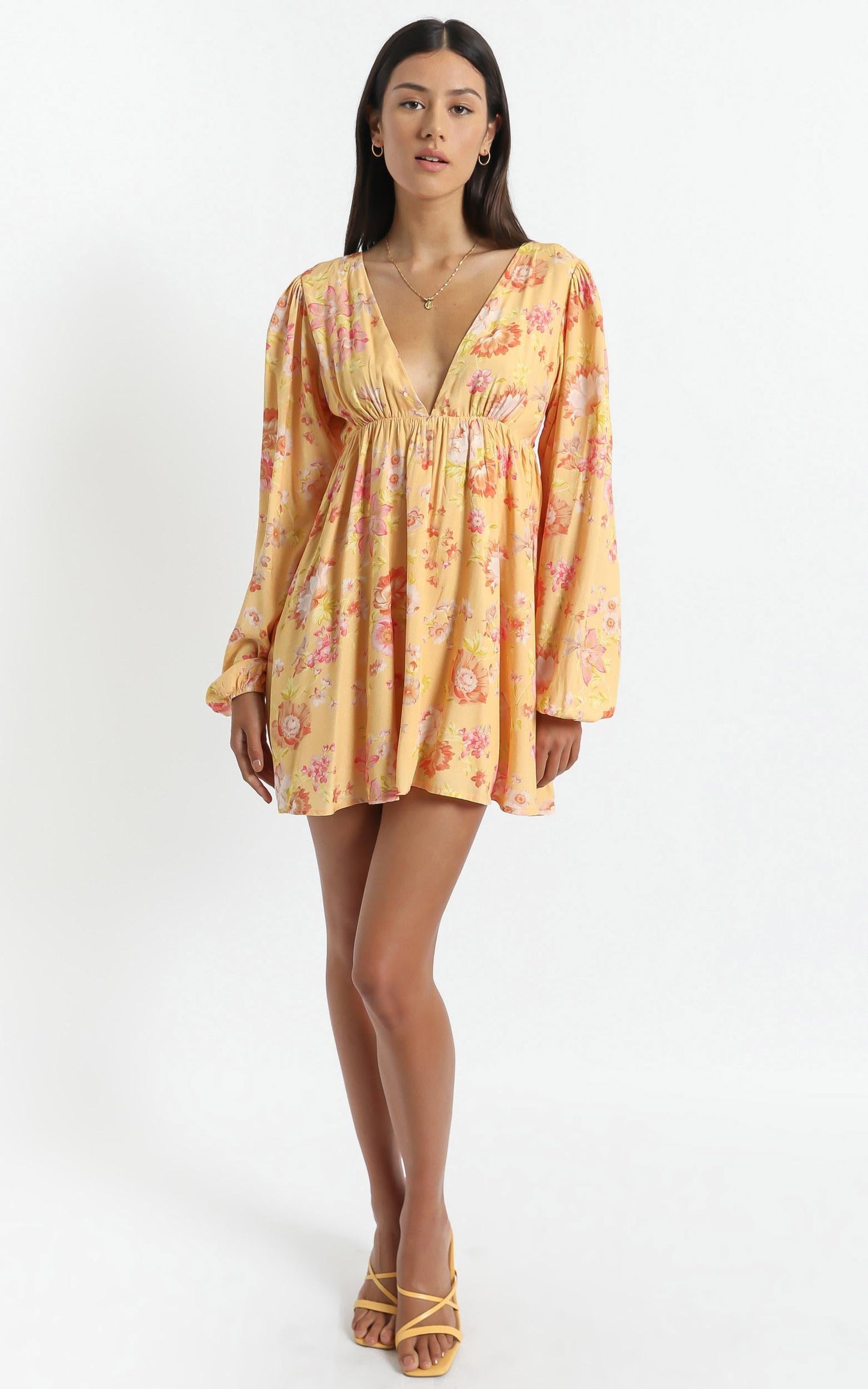 Kari Dress in Tuscan Spring