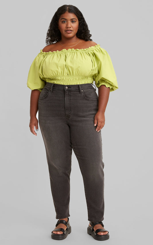 Levi's Curve - High Waisted Mom Jean in Say No Go