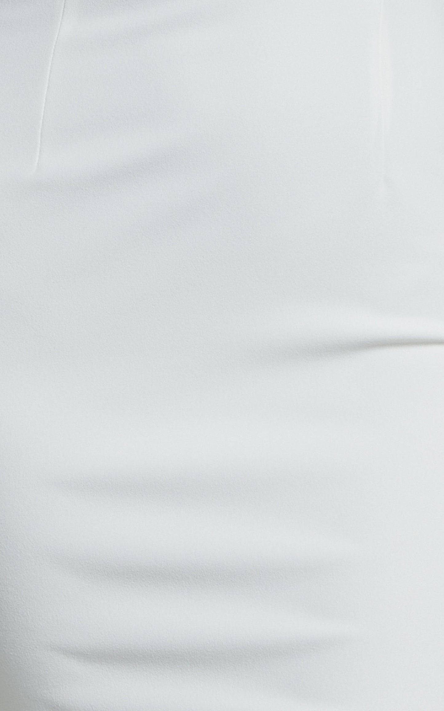 Abegaille Midi Dress - Bodycon Dress in White/Black