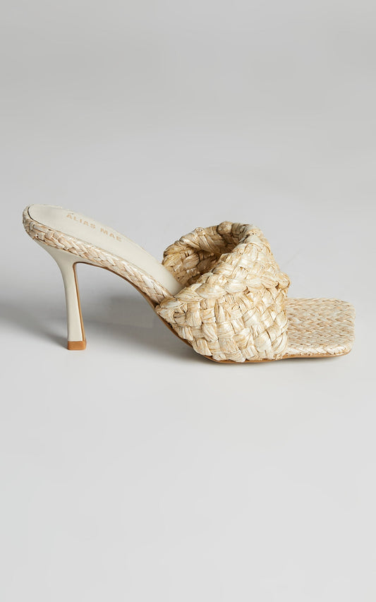ALIAS MAE - LENNON HEELS in Natural
