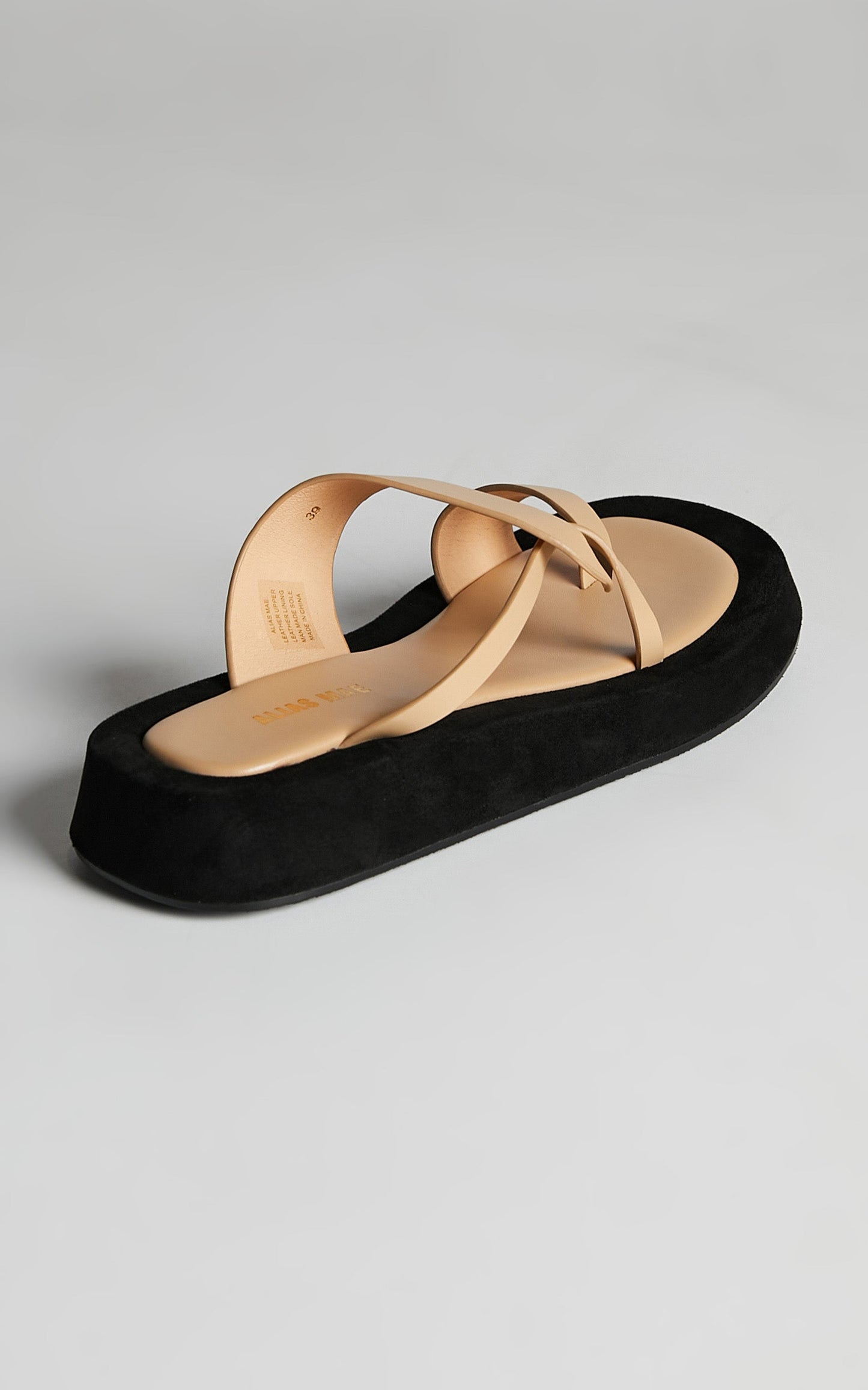 ALIAS MAE - POLO SANDALS in Natural