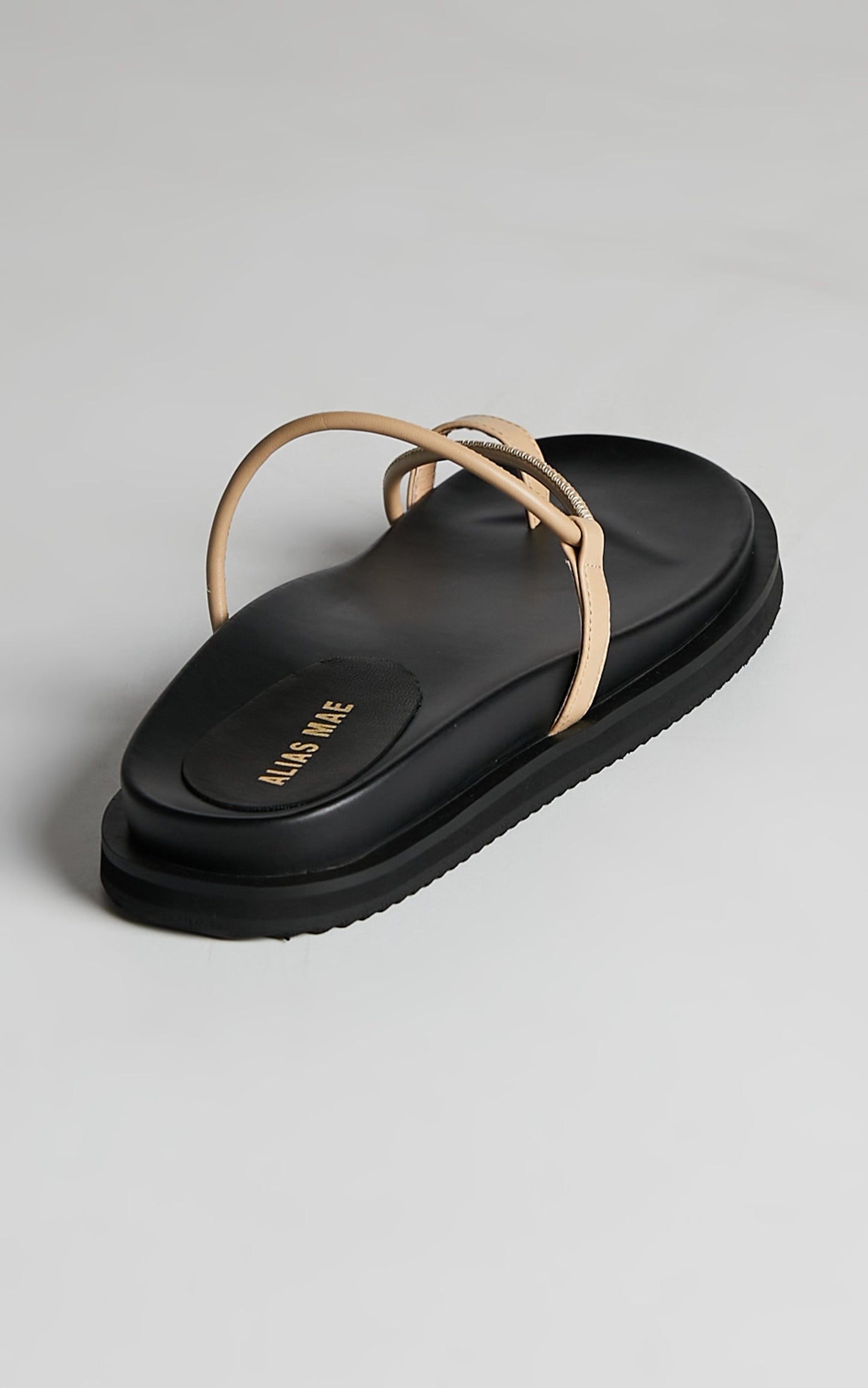 ALIAS MAE - SOJI SANDALS in Natural Leather