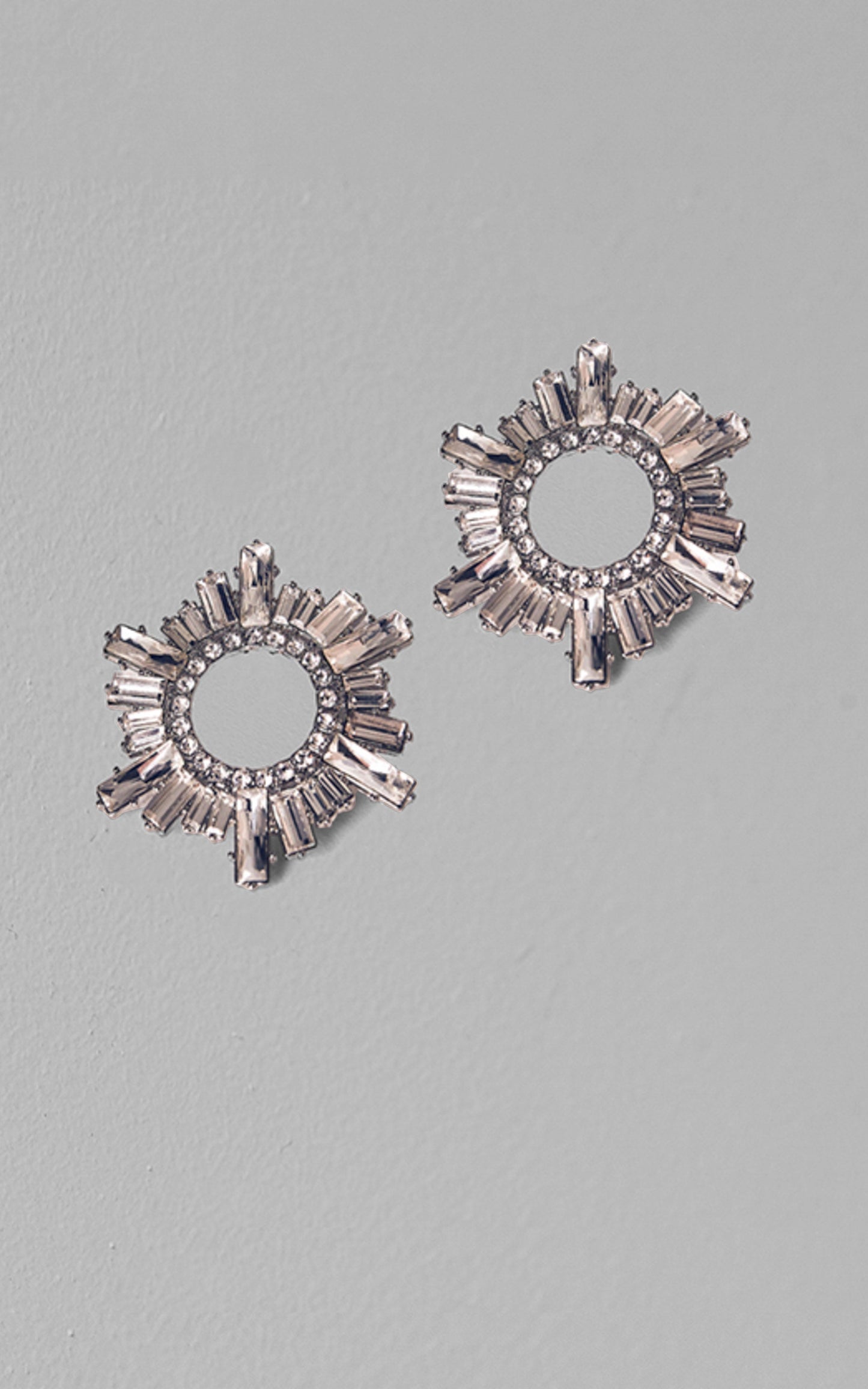 Billini x Natalie Anne - Andriana Diamante Earrings in Silver
