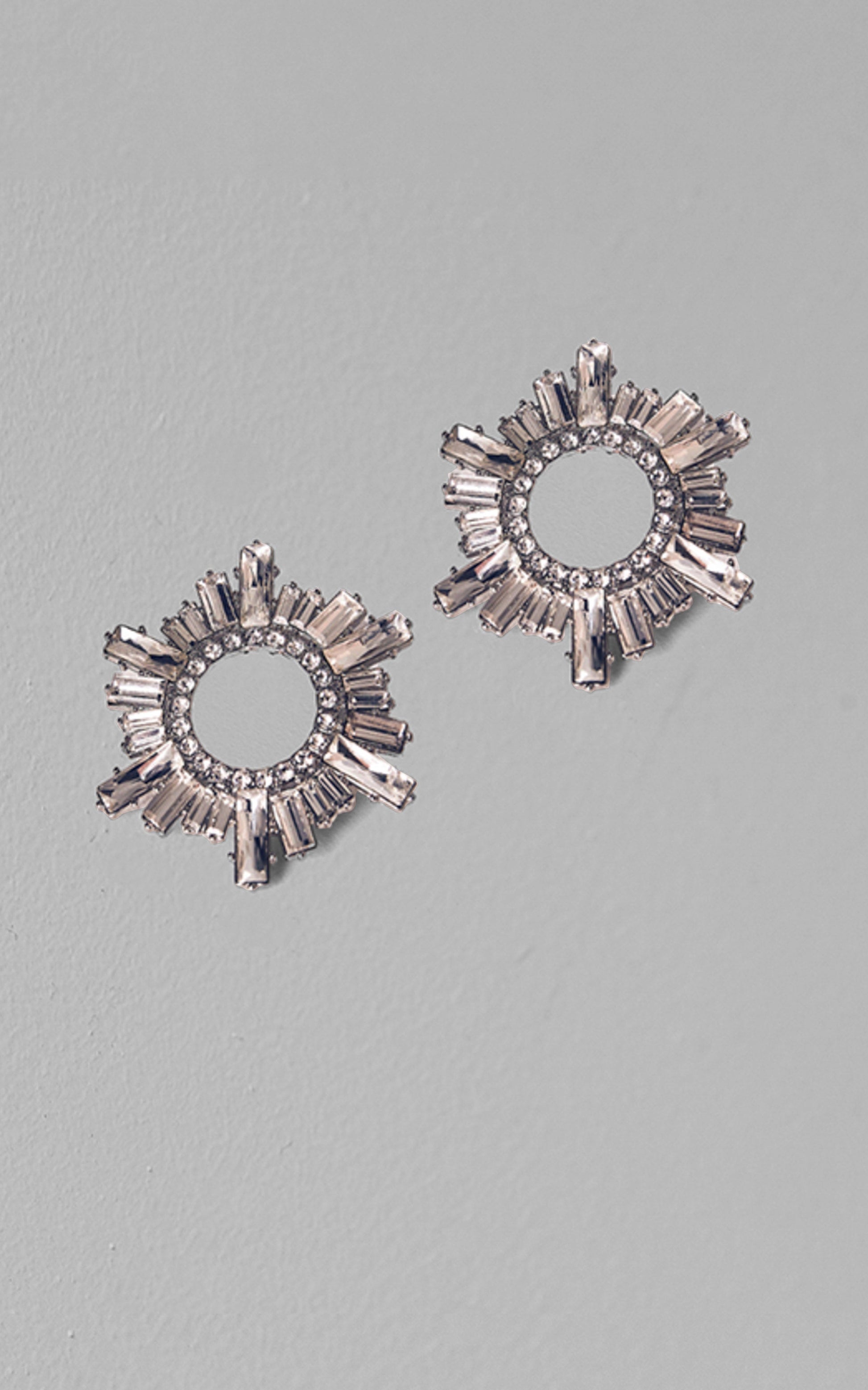Billini x Natalie Anne - Andriana Diamante Earrings in Silver