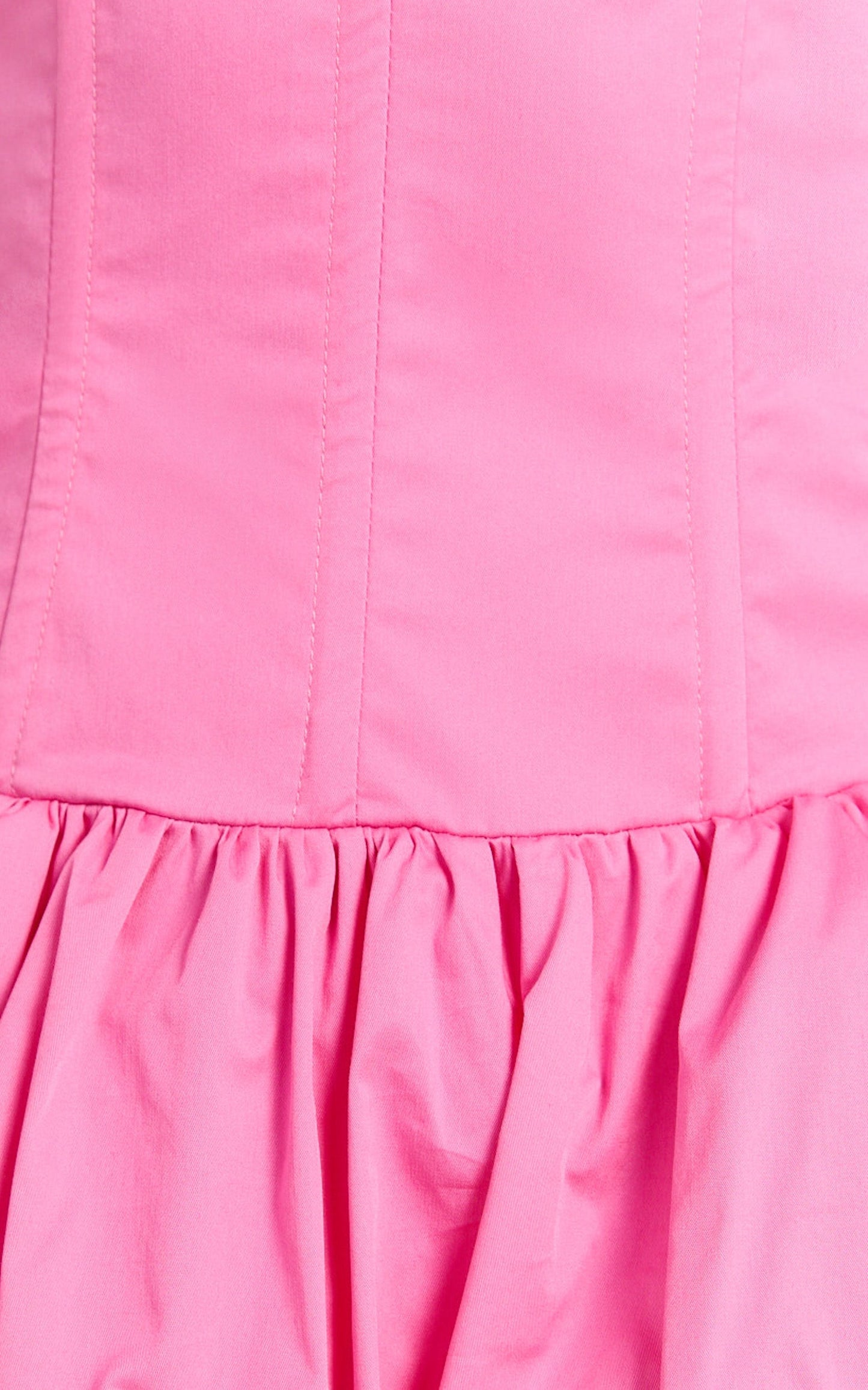 Aaliyah Mini Dress - Drop Waist Plunge Lace Back Dress in Pink