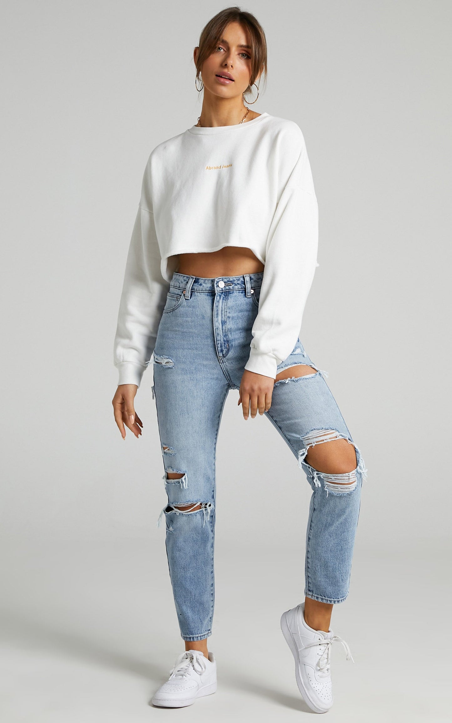 Abrand - A '94 High Slim Jean in Billie Rip