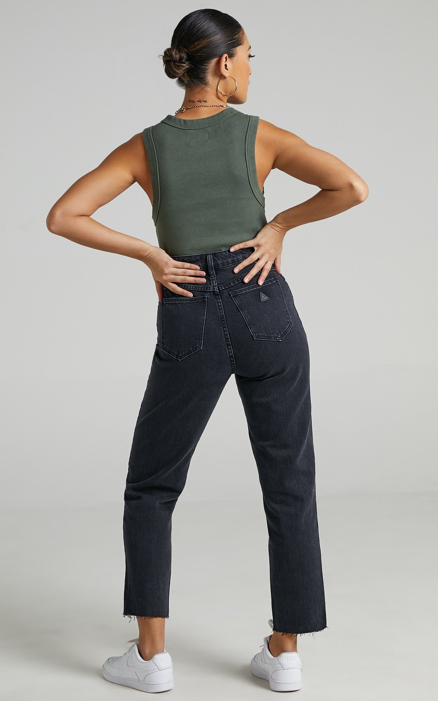 Abrand - A '94 High Slim Jean in Charo Black