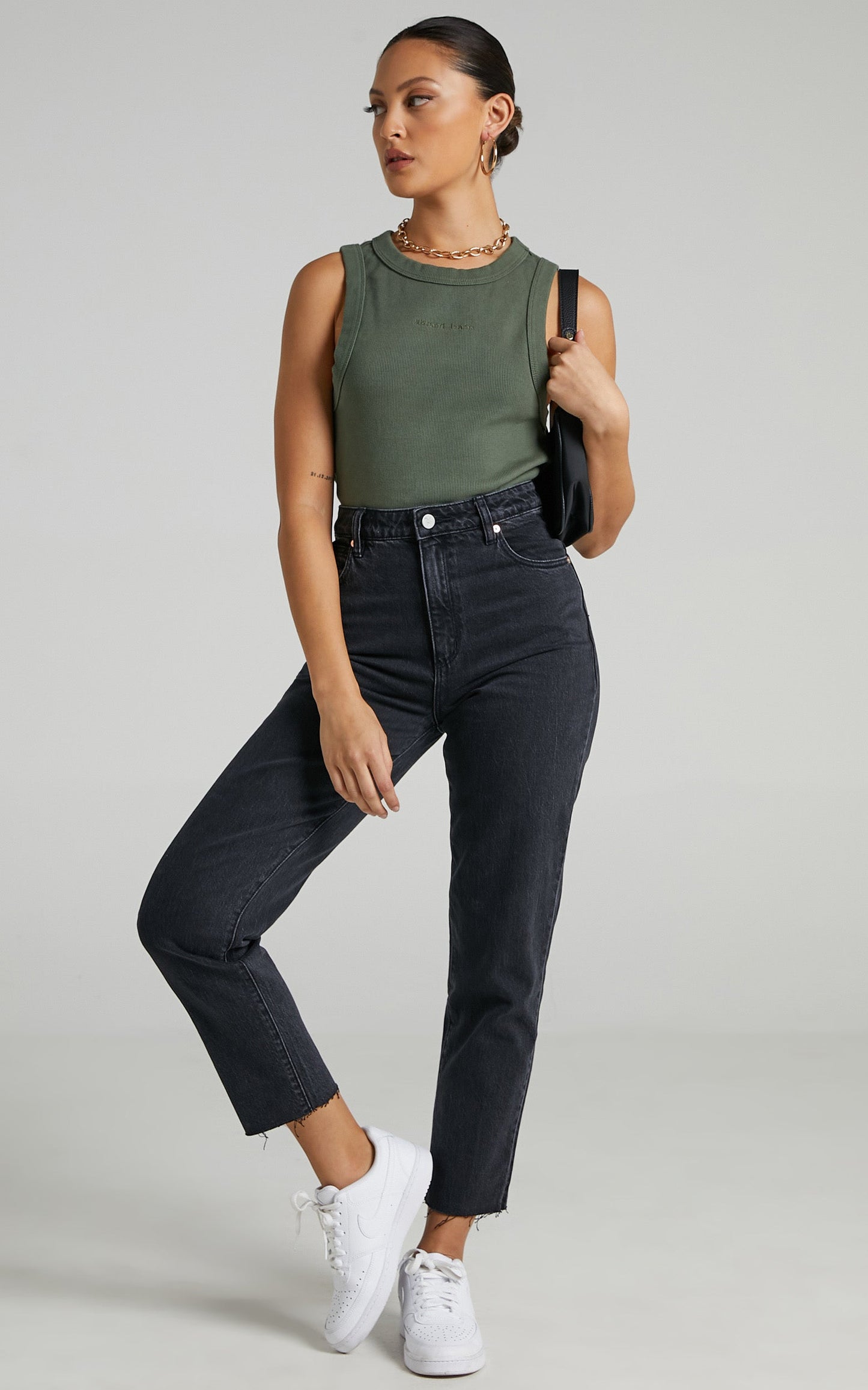 Abrand - A '94 High Slim Jean in Charo Black