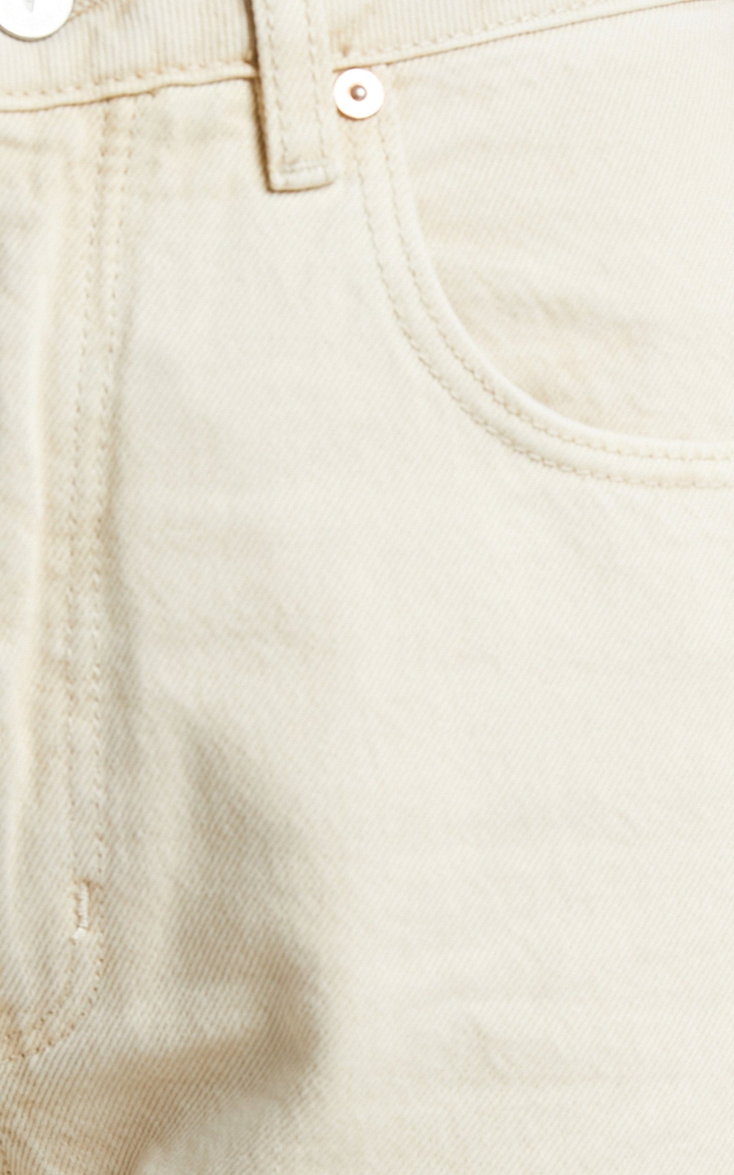 Abrand - A '94 High Slim Jean in Ecru Rip