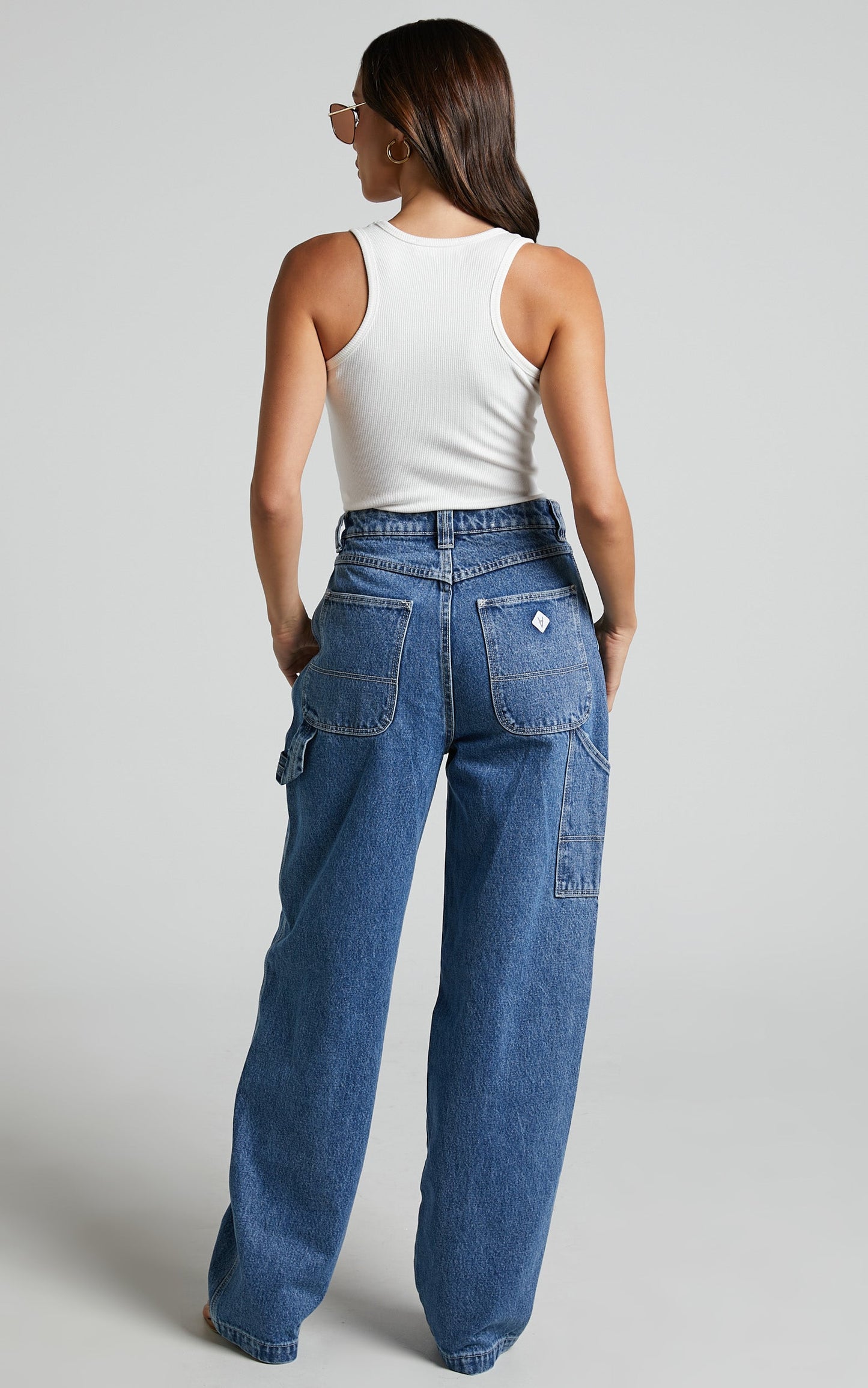 Abrand - A Carrie Carpenter Cecilia Organic Jeans in Organic Mid Blue