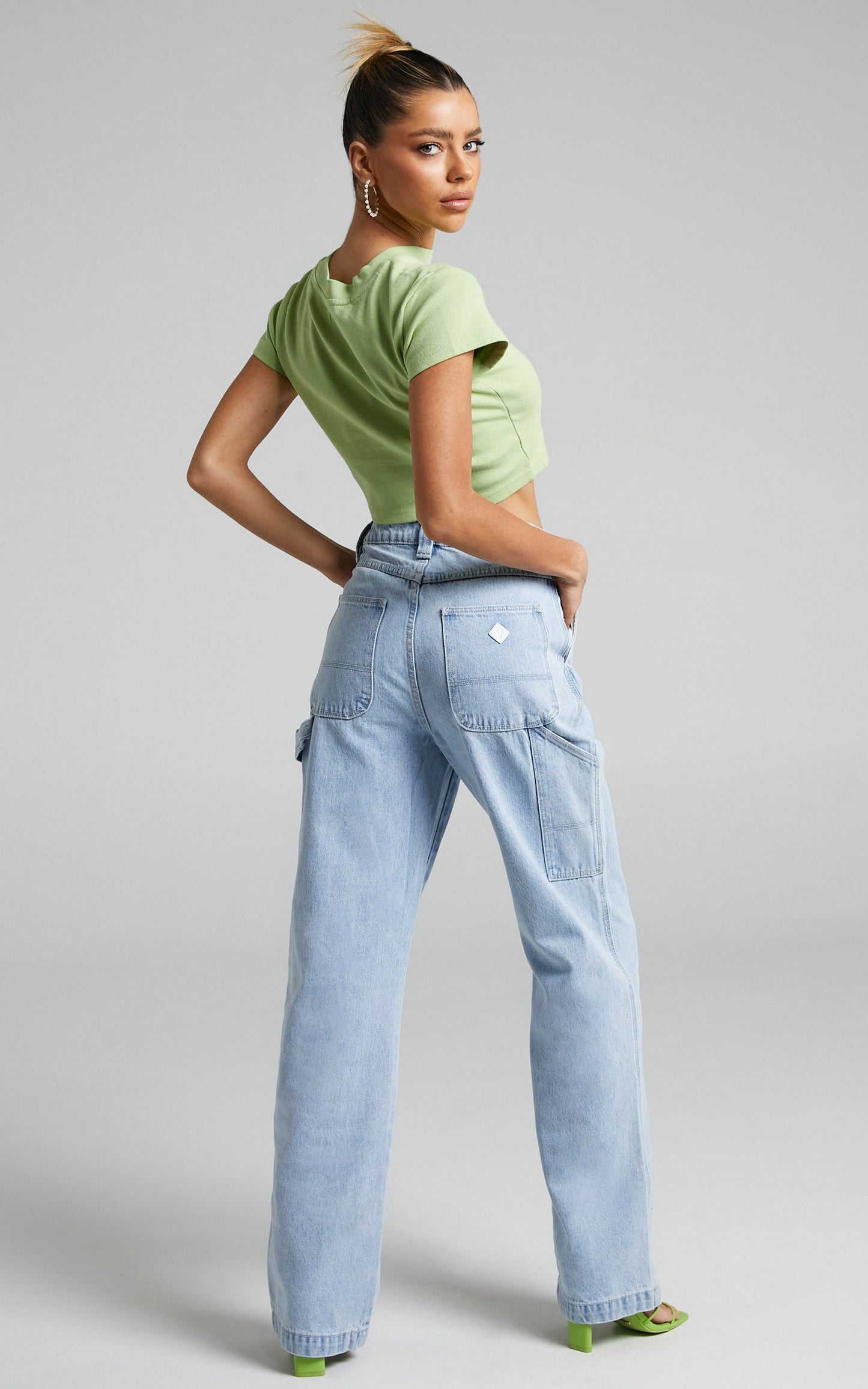 Abrand - A Carrie Carpenter Breakaway Jean in LIGHT BLUE