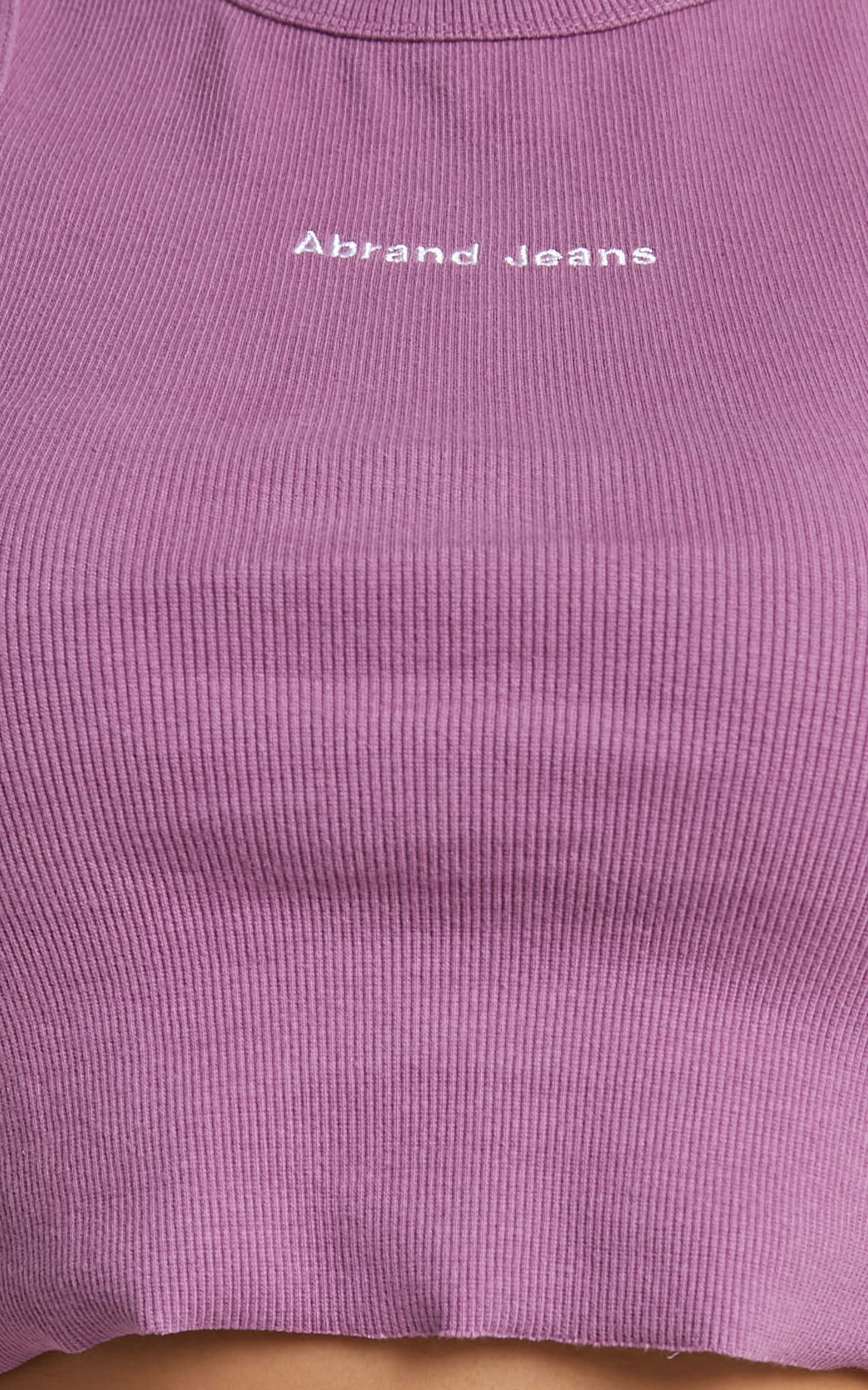 Abrand - A Heather Singlet in Violet