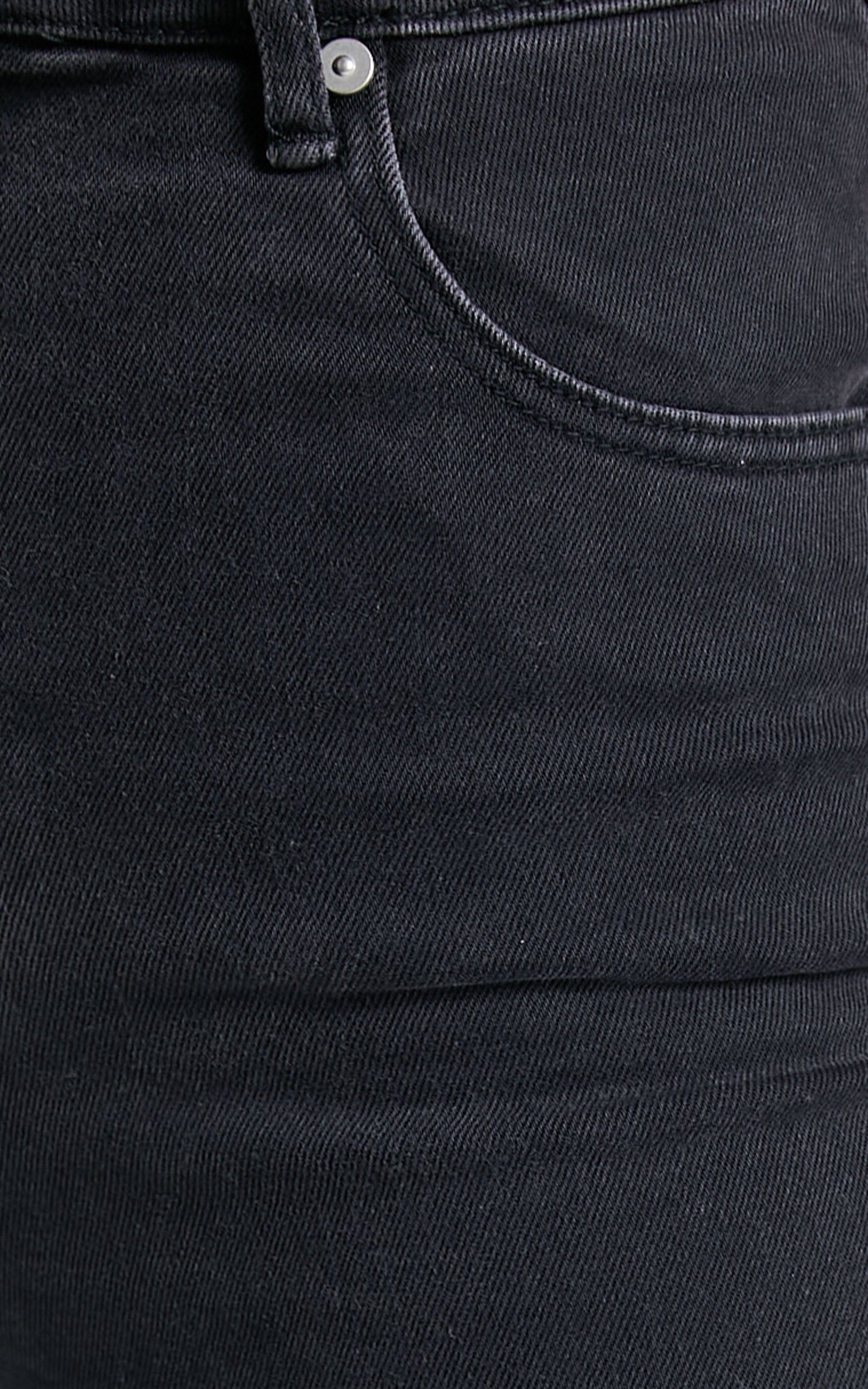 Abrand - A High Skinny Ankle Basher Jean in Graphite Rip