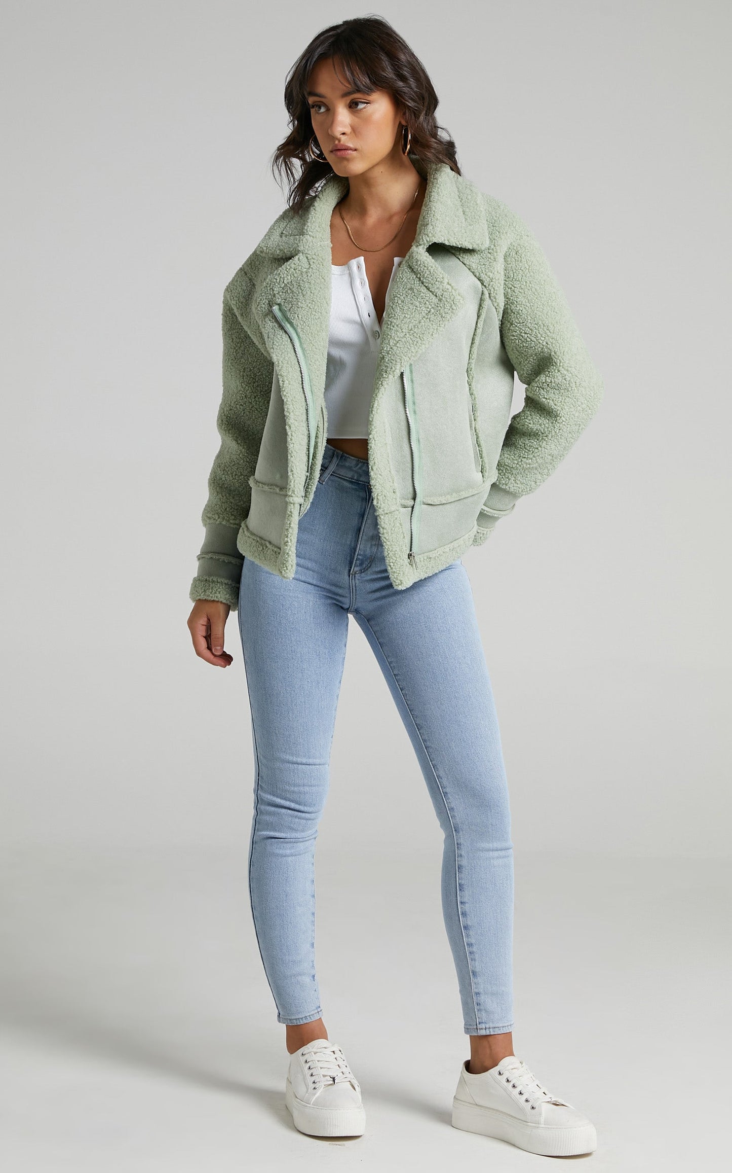 Abriana Coat in Sage