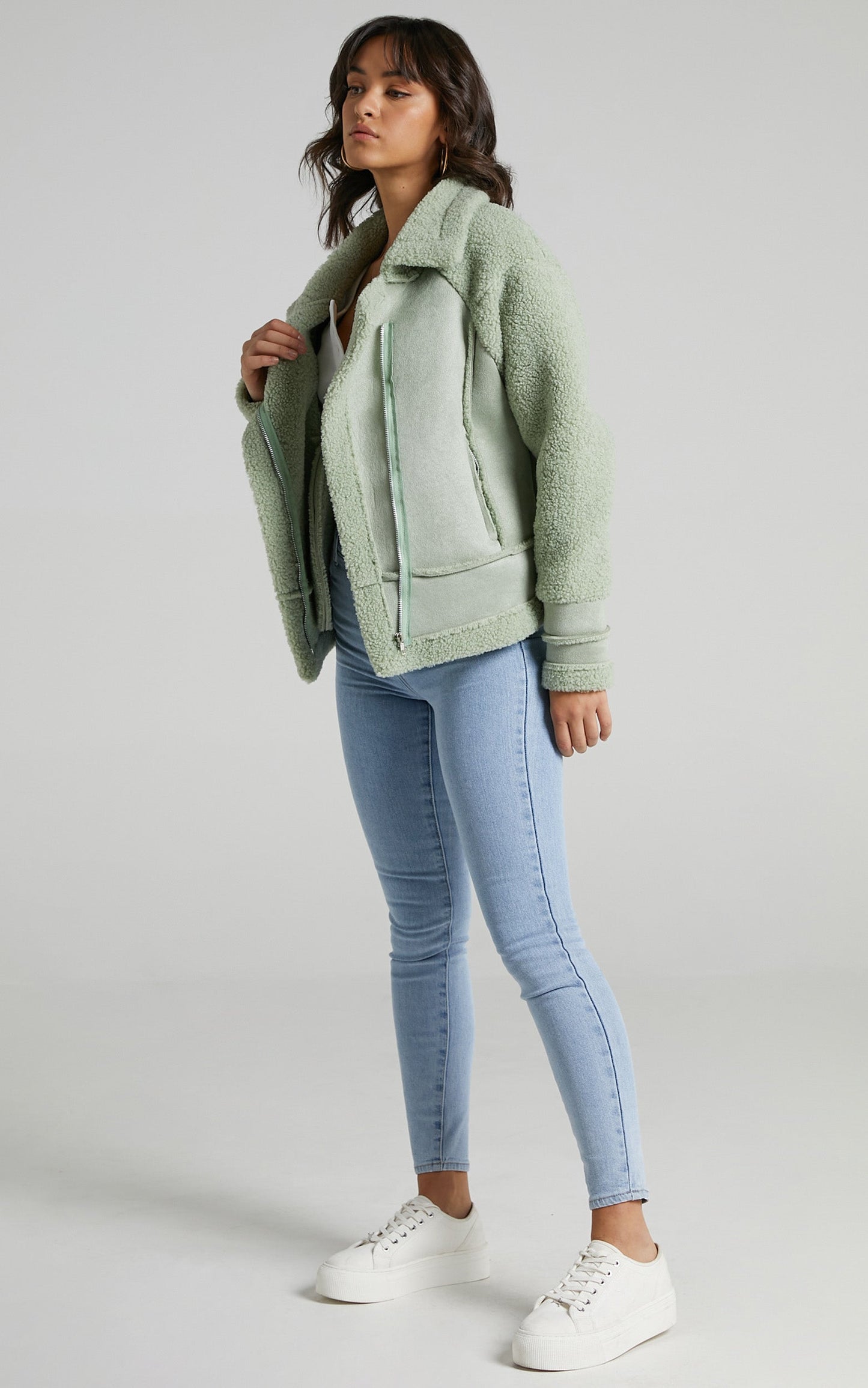 Abriana Coat in Sage