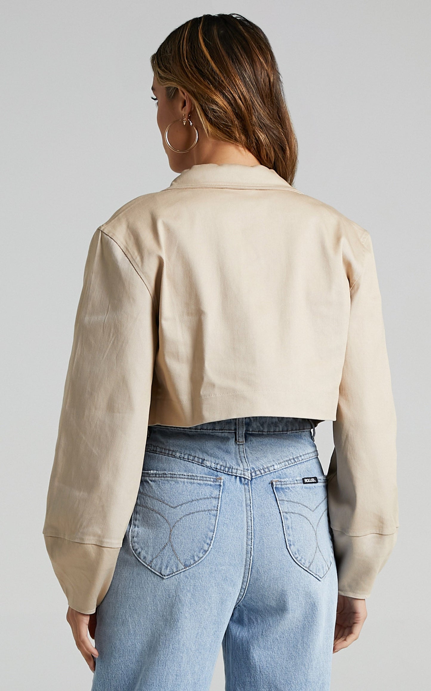 Adalita Top in Beige