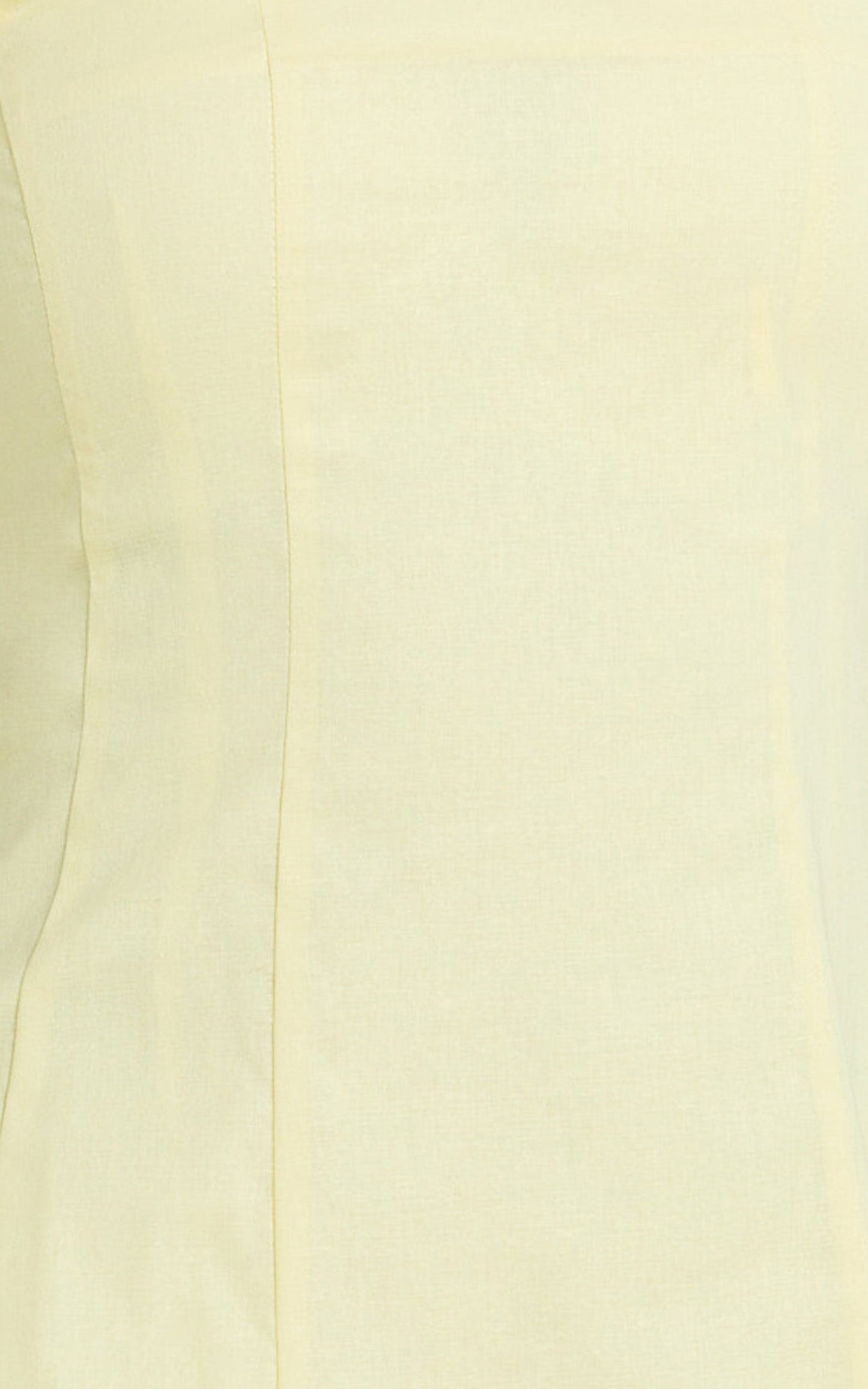 Adiana Mini Dress - Linen Square Neck Shirred Back A Line Dress in Lemon