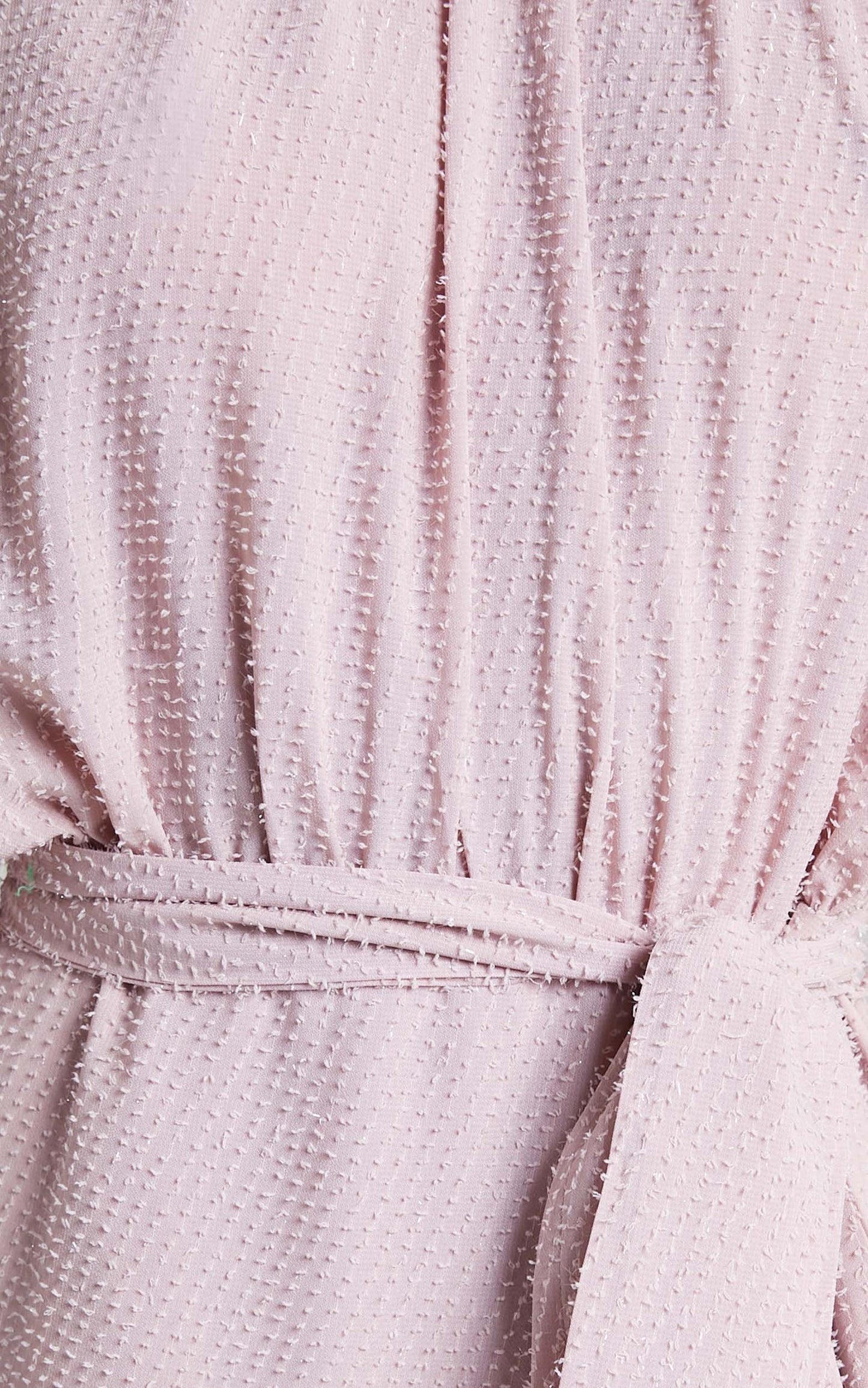 Adleigh Asymmetric Hem Long Sleeve Mini Dress in Pink