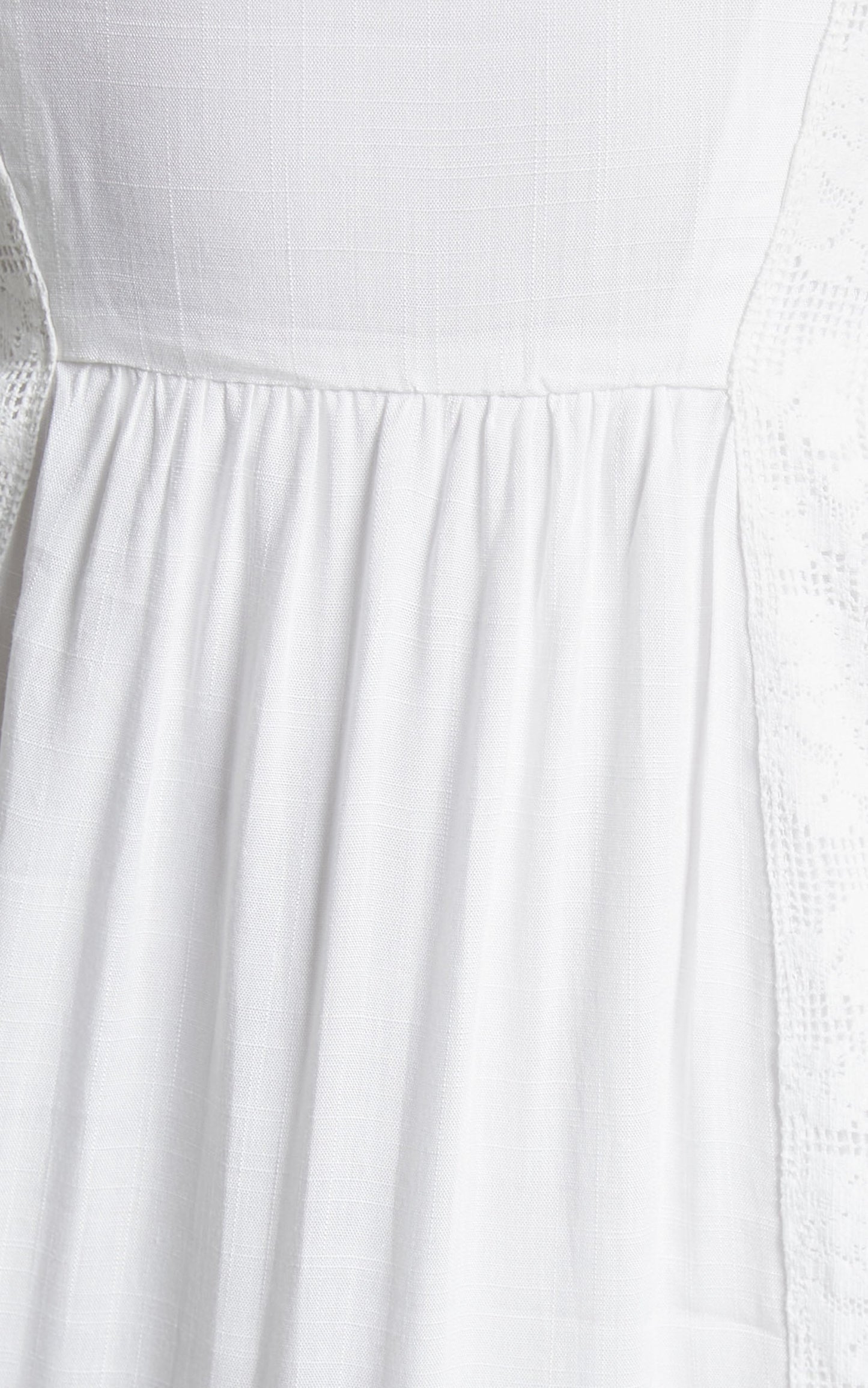 Afternoon Stroll Split Maxi Dress in White