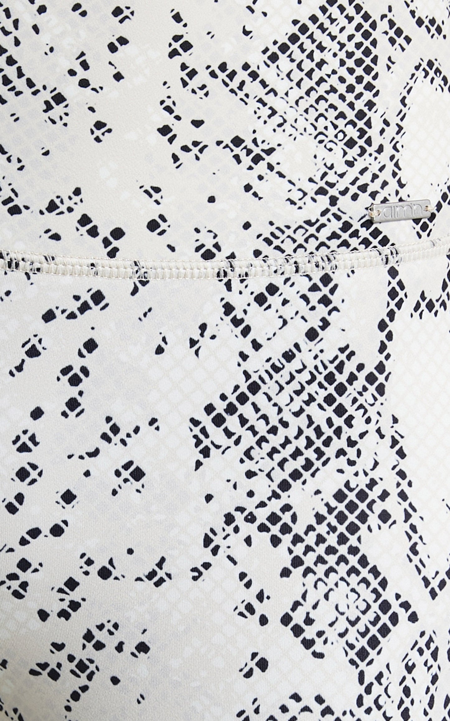 Aim'n - Viper Tights in Oat White Snake